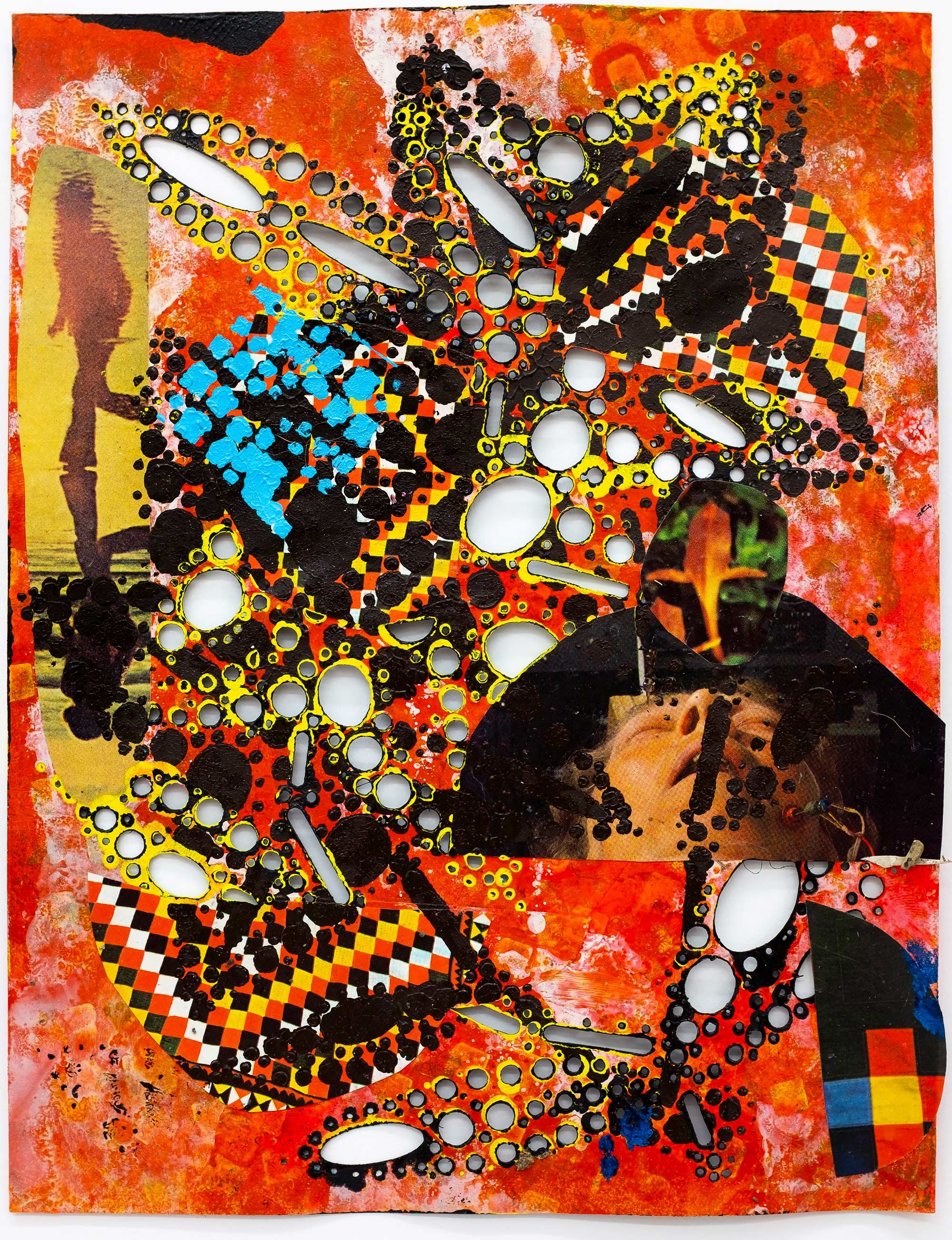 Reed Anderson
Dream Weaver, 2024
collage, acrylic, flashe, enamel and oil on hand cut paper
11 x 8½ in.
27 x 21 cm