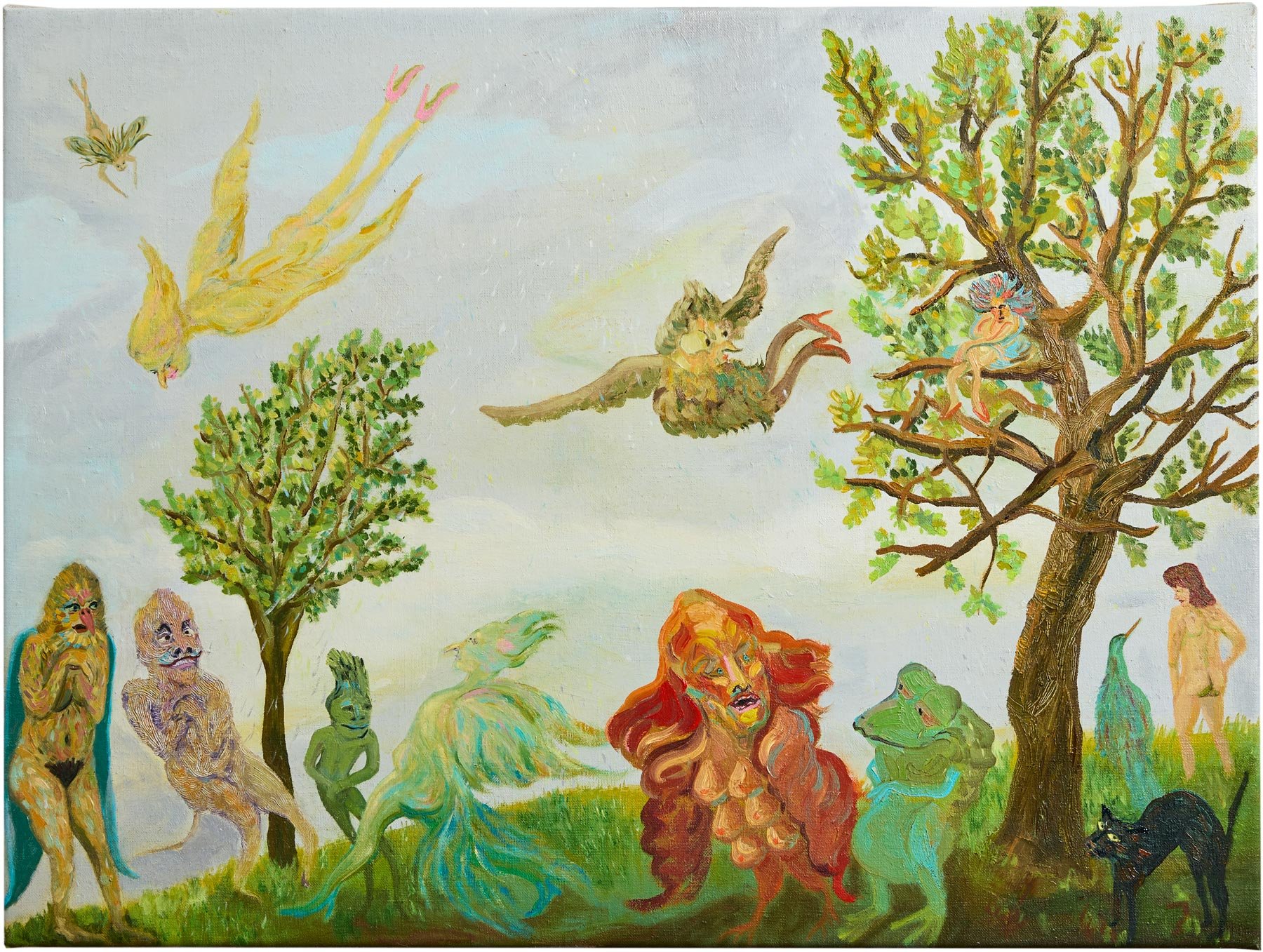 María Korol
Lluvia de verano (Summer Rain), 2024
oil on linen
18 x 24 in.
45 x 60 cm