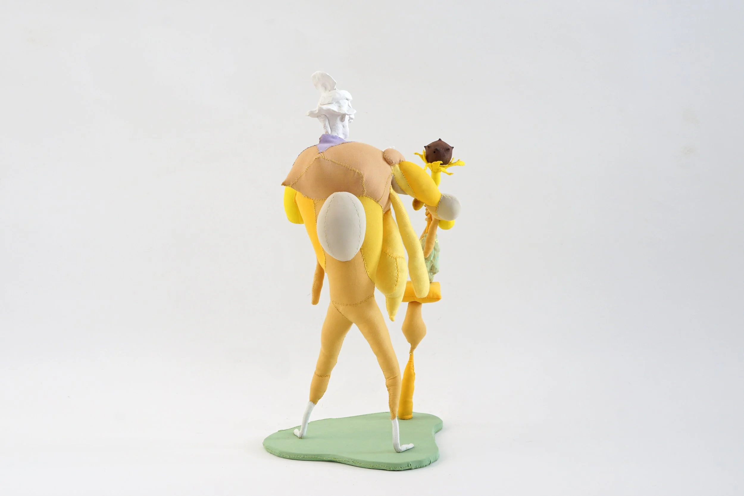 The Vagabond, 2024, fabric and polymeric materials, 50x25x24 cm (4).jpg