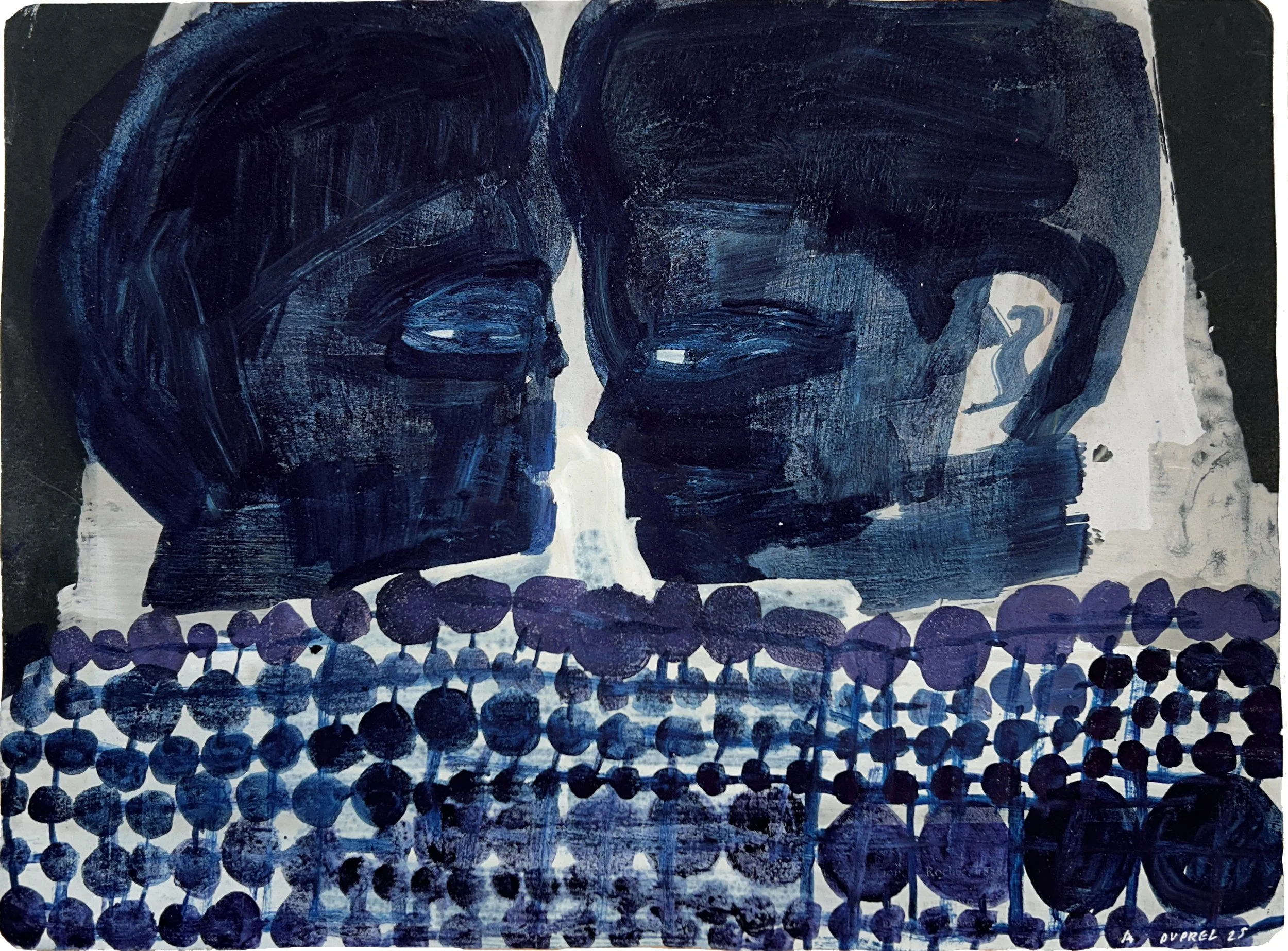  Alexandra Duprez  
Untitled, 2026 
oil on paper 
11⅛ x 15⅜ in. 
28 x 39 cm