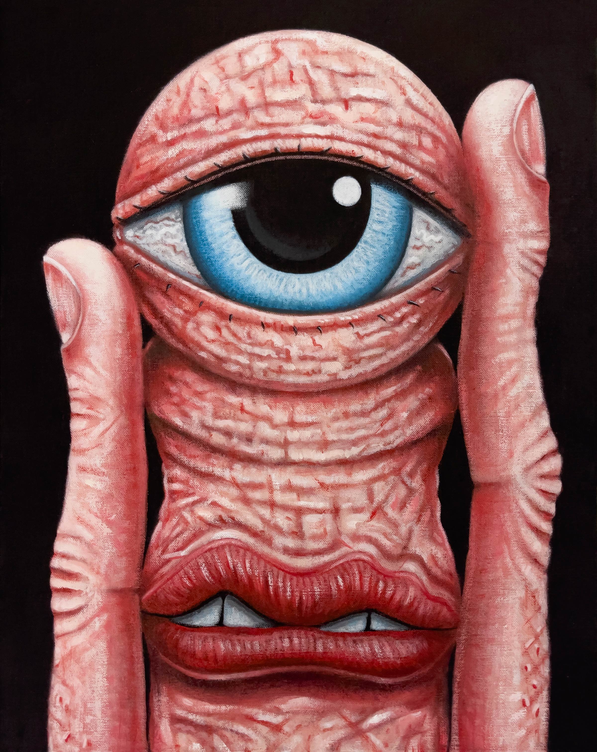 Robert Pokorny
Sheesh, 2025
acrylic on linen over panel
20 x 16 in.
50 x 40 cm