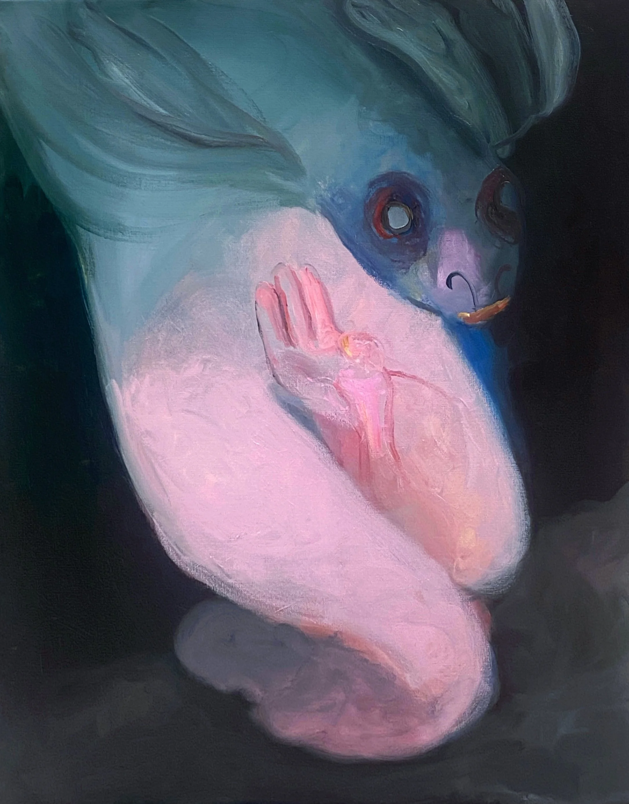 Untitled, 2025  
oil on canvas  
21 1/4 x 25 5/8 inches  
54 x 65 cm