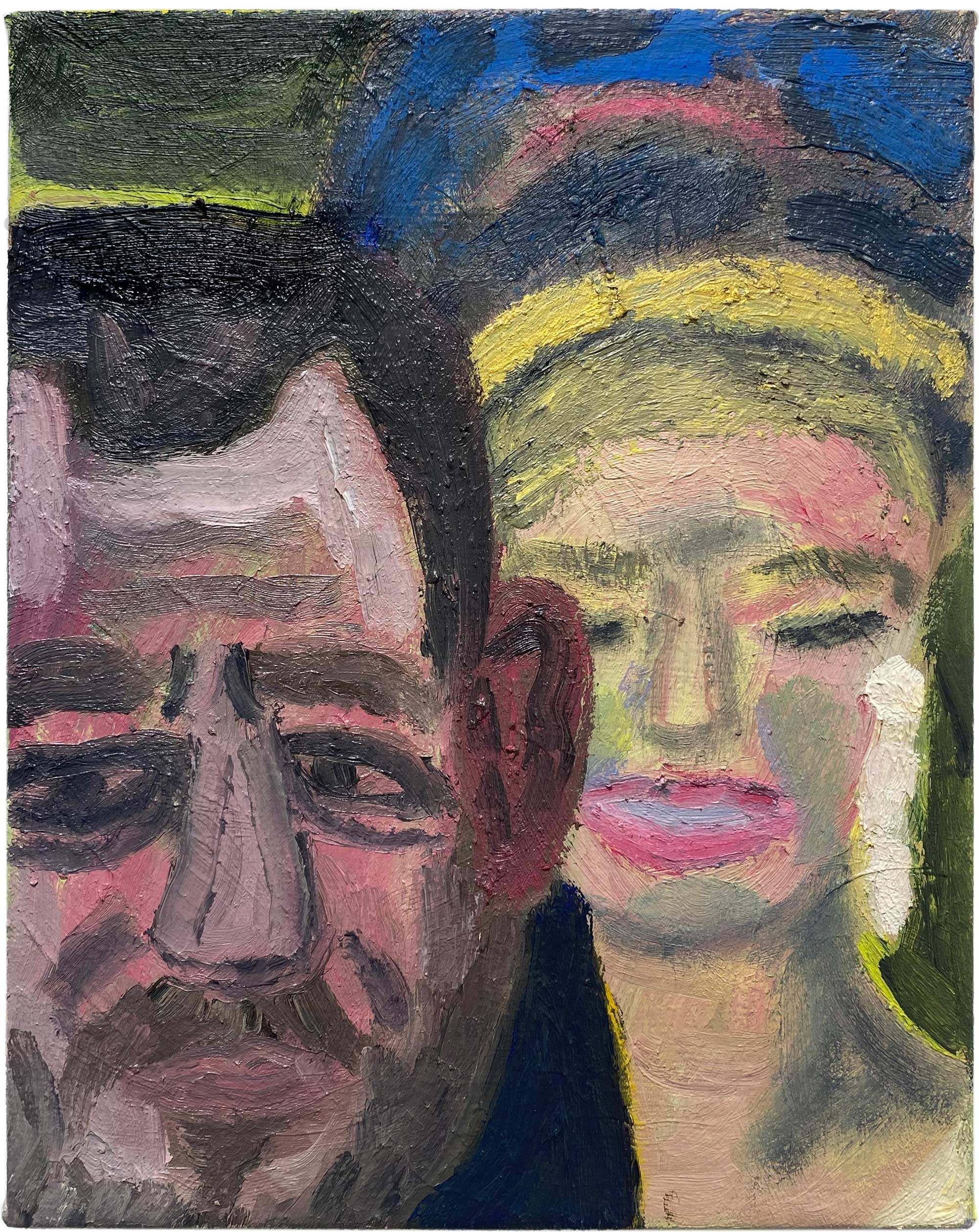Jennifer Sullivan
Scenes from a Marriage (Lana and Jeremy), 2025
oil on canvas
14 x 11 in.
35 x 27 cm