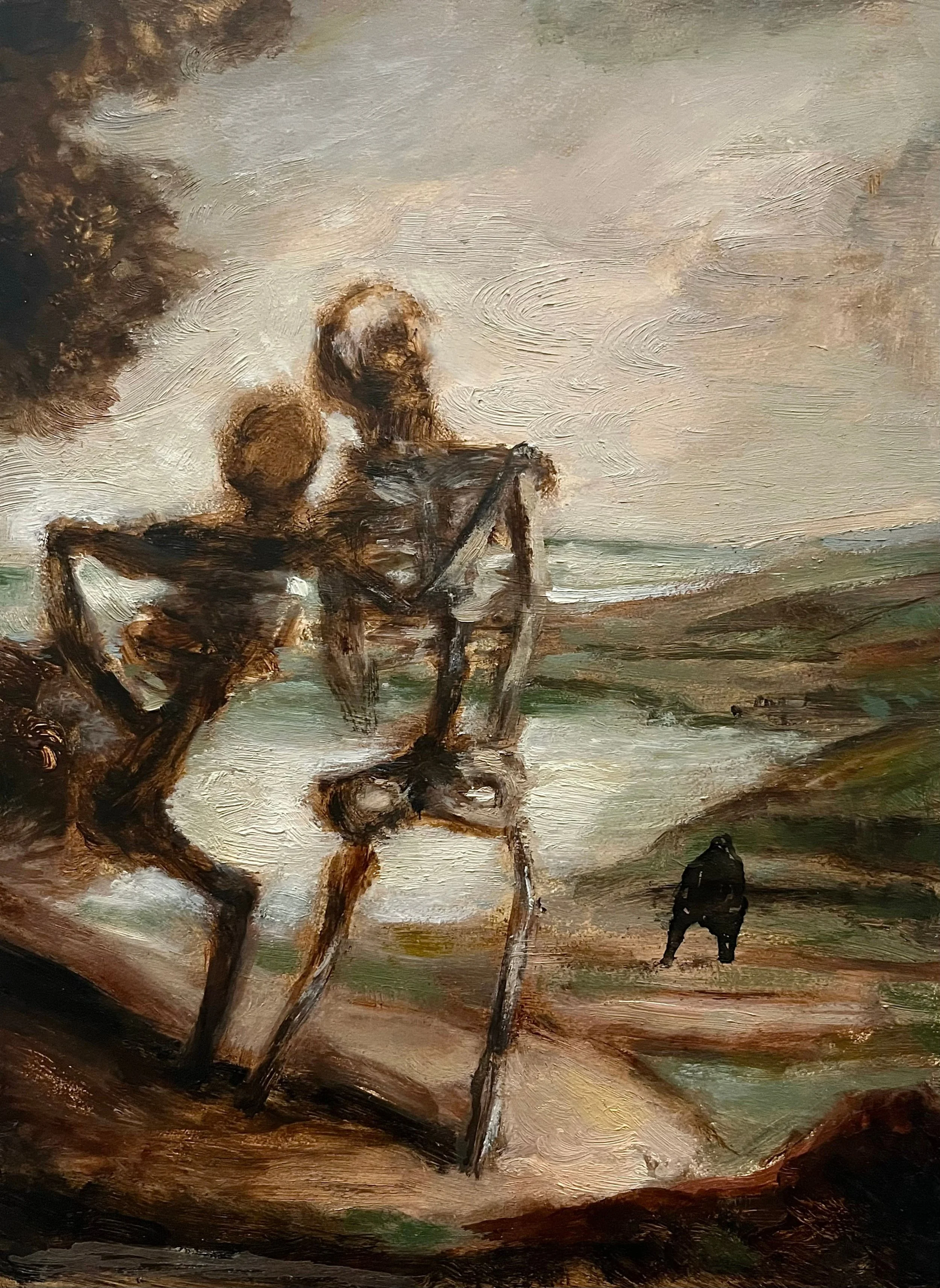 LISA IVORY
Old Fangs, 2023
oil on cradled panel
7 3/4 x 6 in
20 x 15 cm