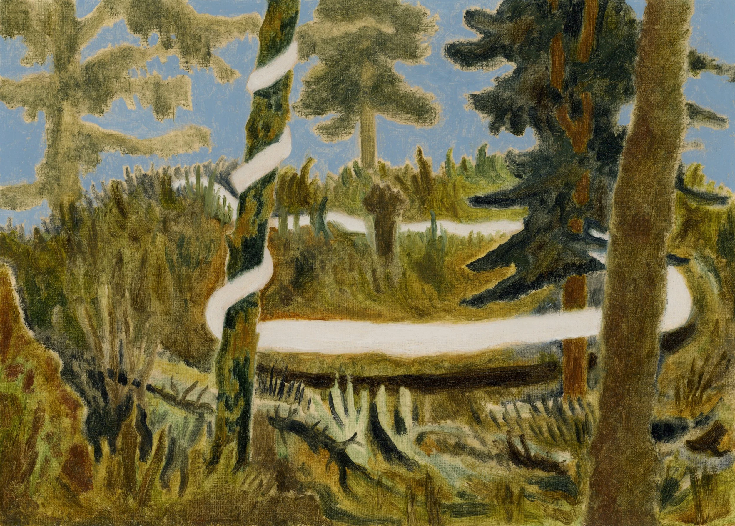  Joseph Dilnot  
Forest Edge, 2026 
oil on paper 
5 x 7 in 
12.7 x 17.8 cm