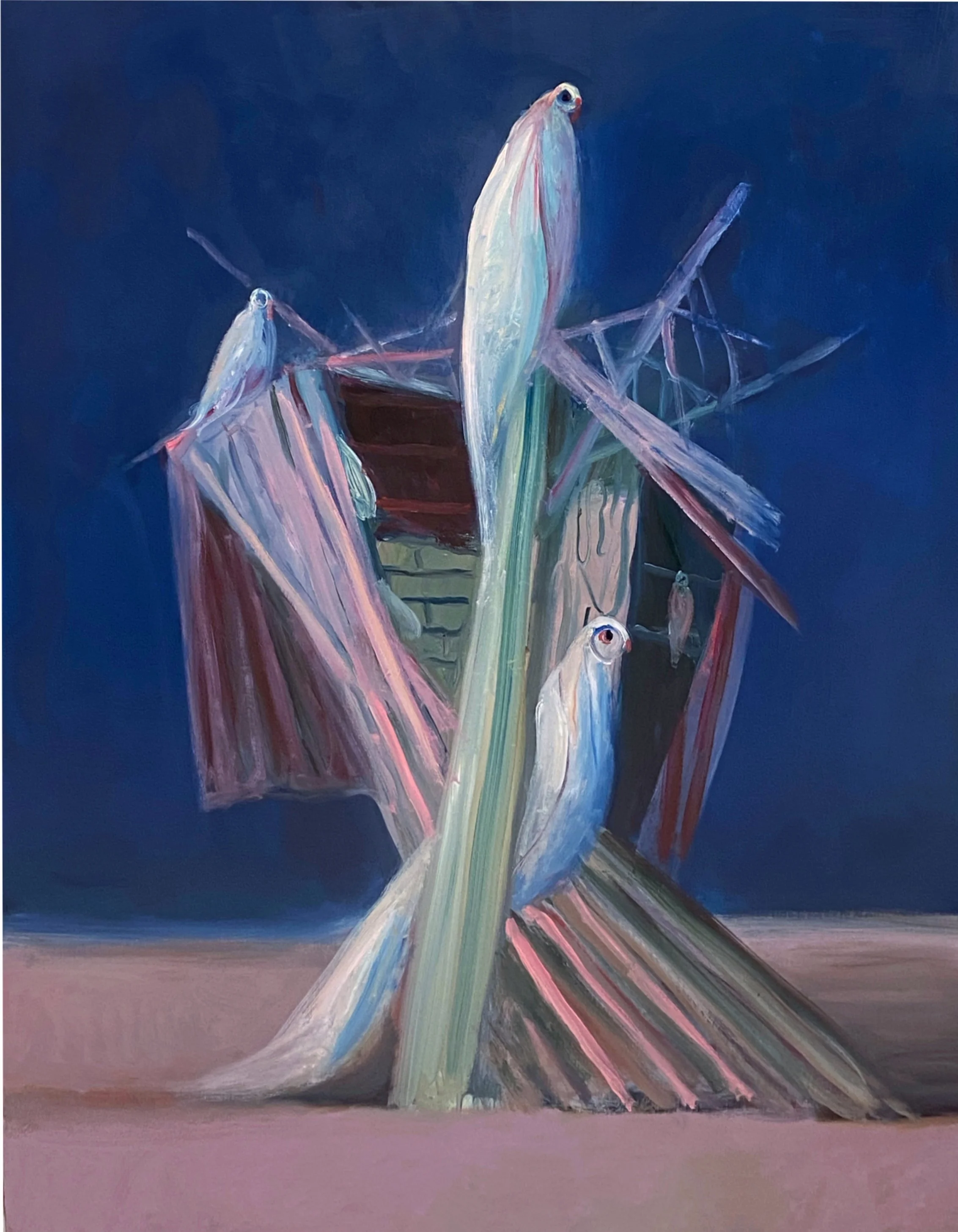 Untitled, 2025  
oil on canvas  
37 x 28 3/4 inches  
94 x 73 cm