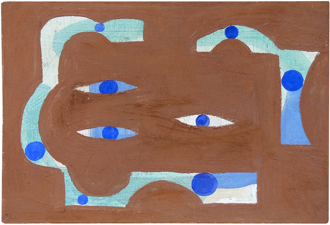 Alexandra Duprez
Untitled, 2023
oil, pencil on found book cover
8⅞ x 13 in.
22 x 33 cm