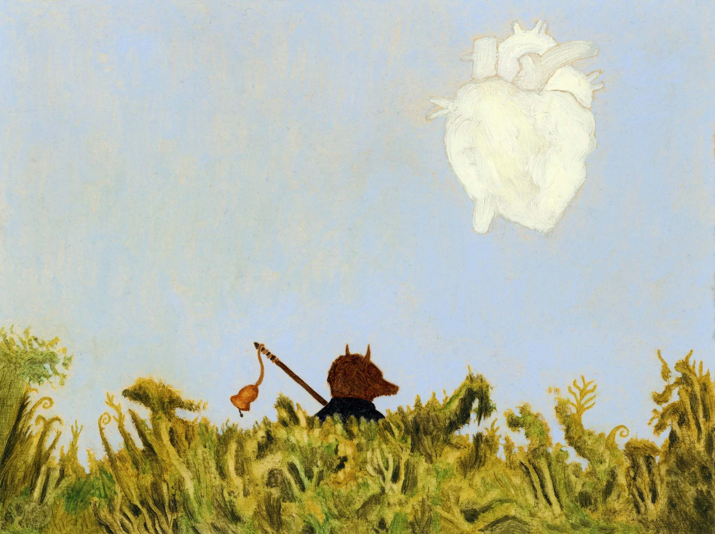  Joseph Dilnot  
Heart Shaped Cloud, 2026 
oil on paper 
6 x 8 in. 
15 x 20 cm