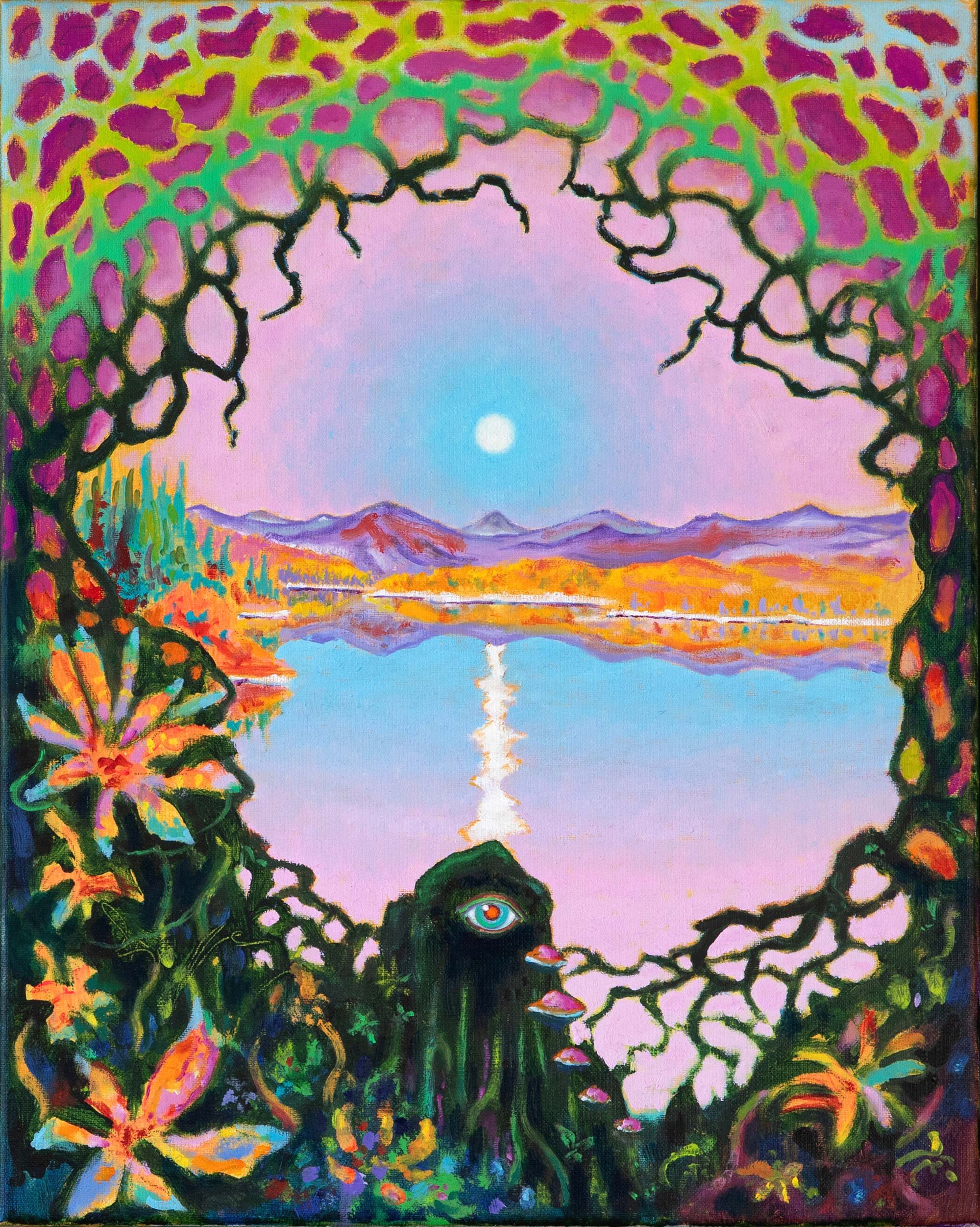 Uwe Henneken
God morgen om natten (Good morning to the night), 2025
oil on canvas
19 3/4 x 15 3/4 in.
50 x 40 cm
