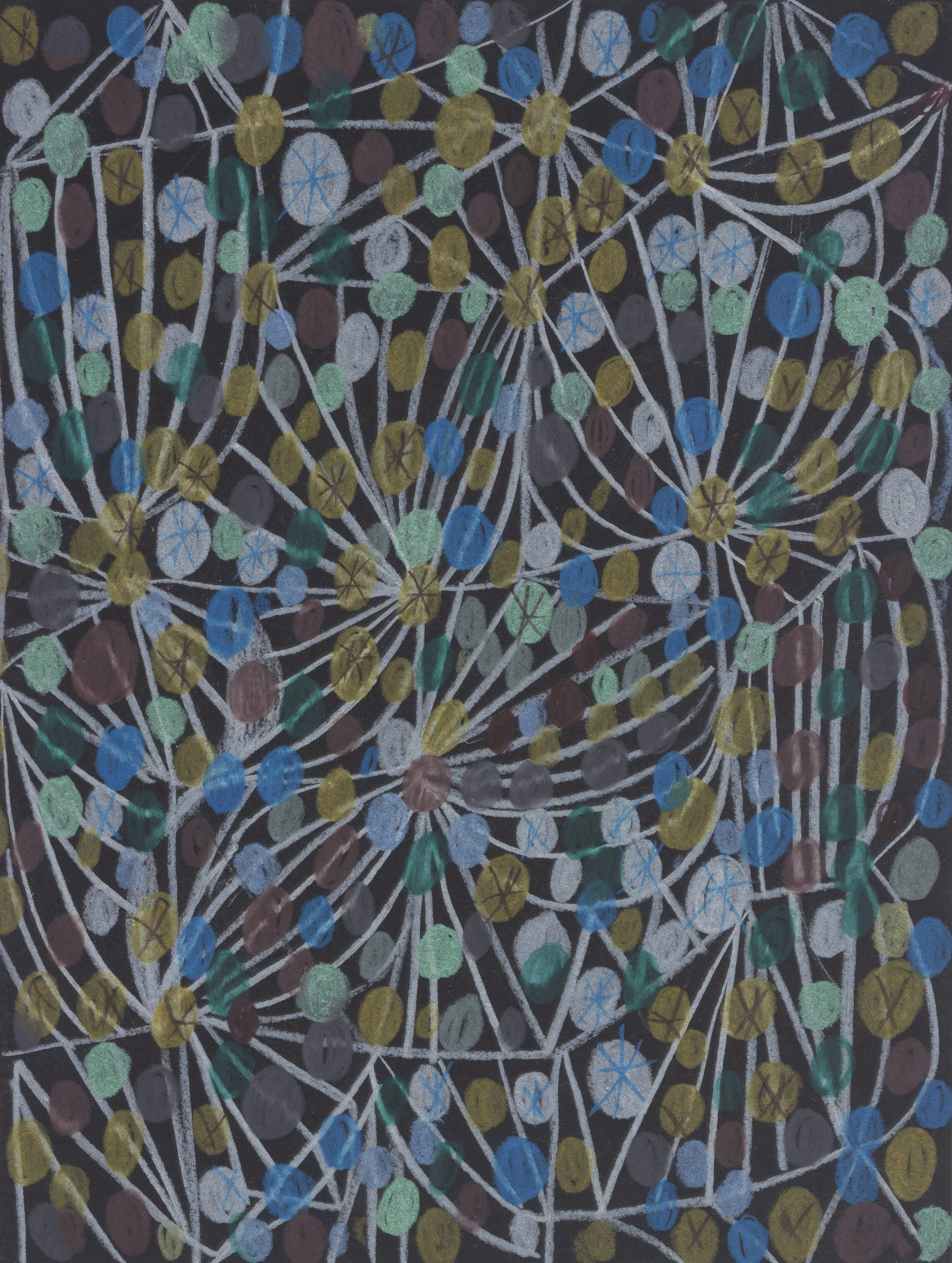  William J. O'Brien  
Cloud Growth , 2026 
colored pencil on paper 
12 x 9 in. 
30 x 22 cm