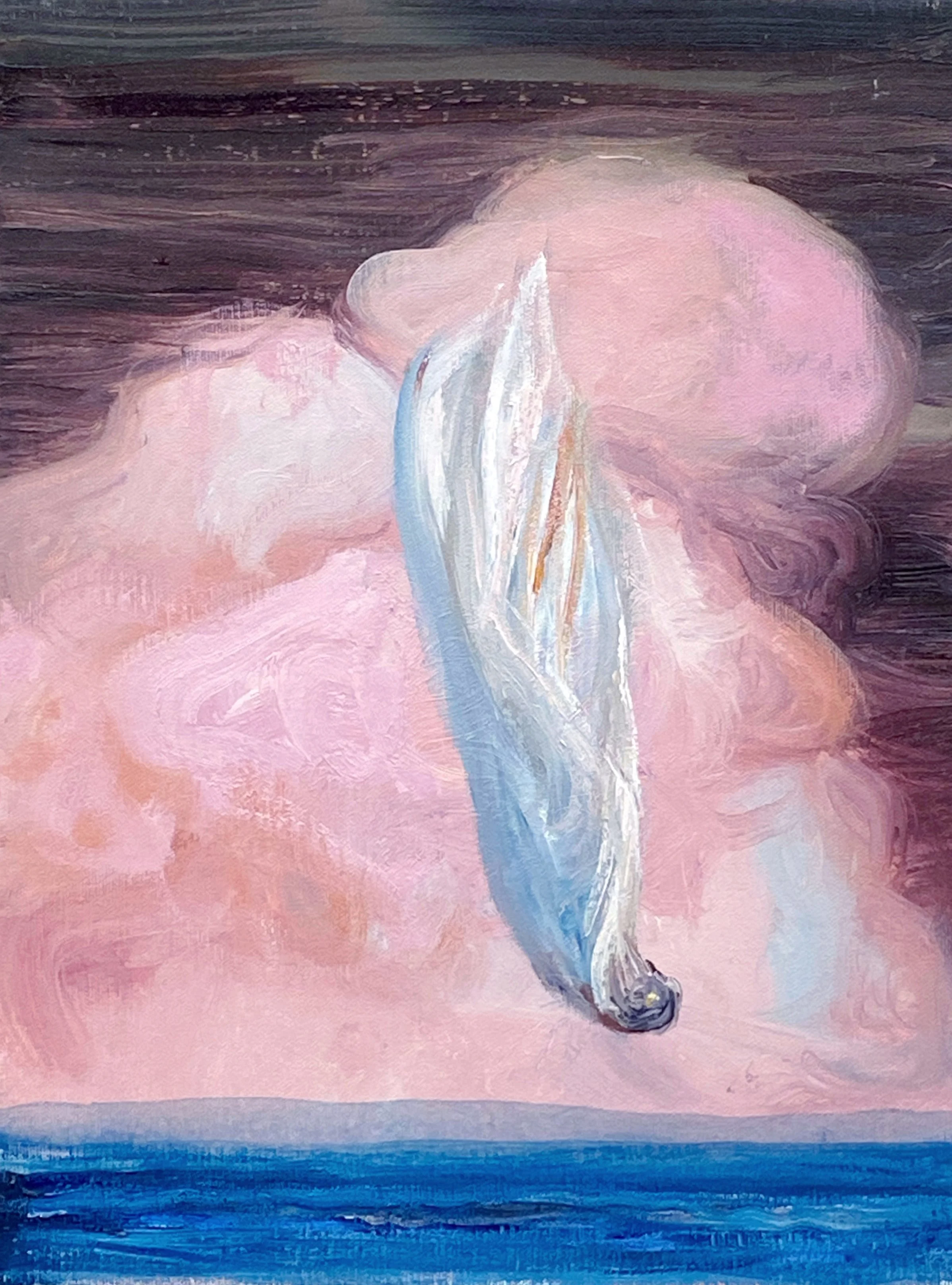 Untitled, 2025 
oil on canvas 
10 5/8 x 13 3/4 inches 
27 x 35 cm