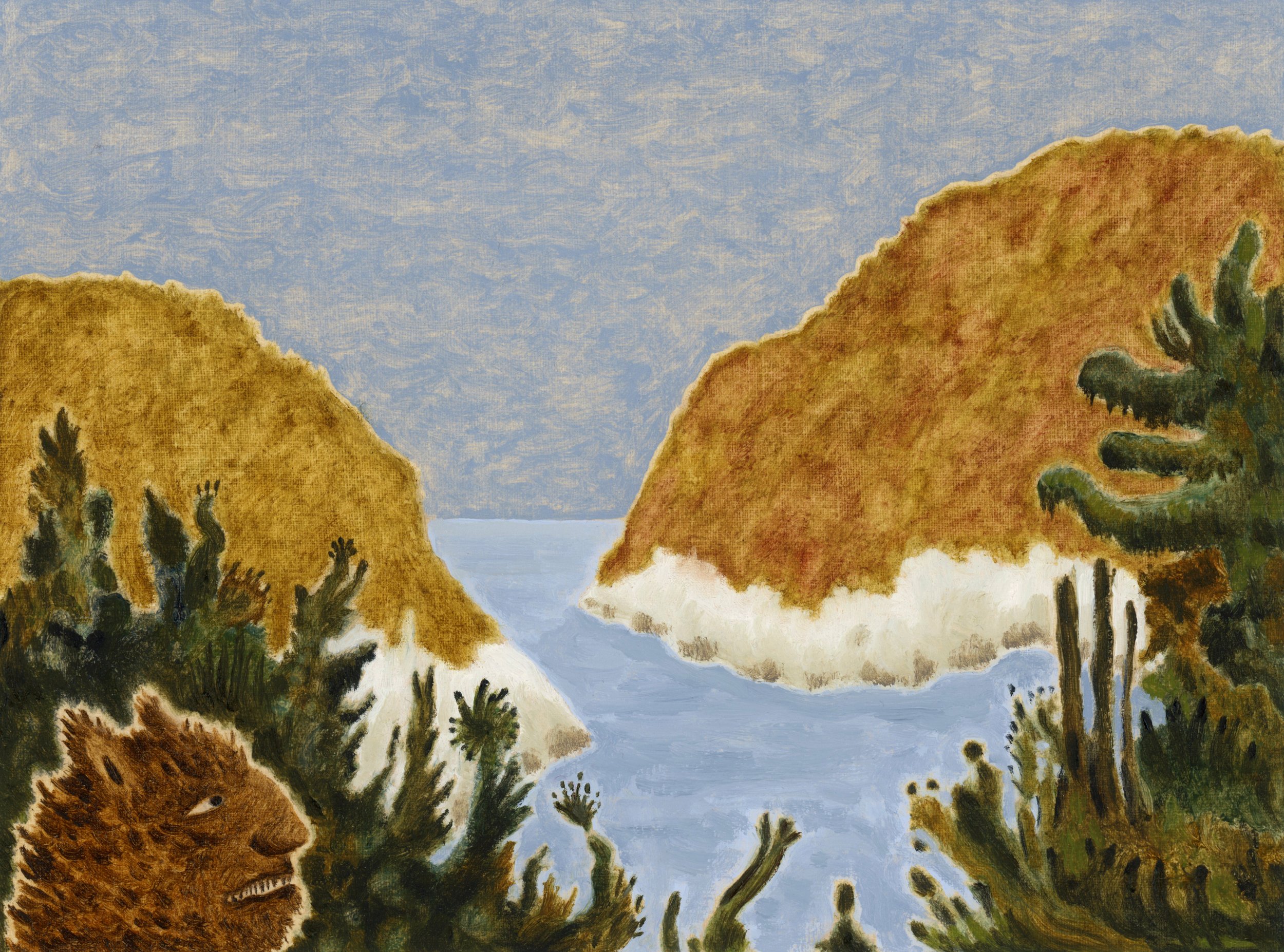  Joseph Dilnot  
View of the Whale Road, 2026 
oil on paper 
6 x 8 in 
15.2 x 20.3 cm