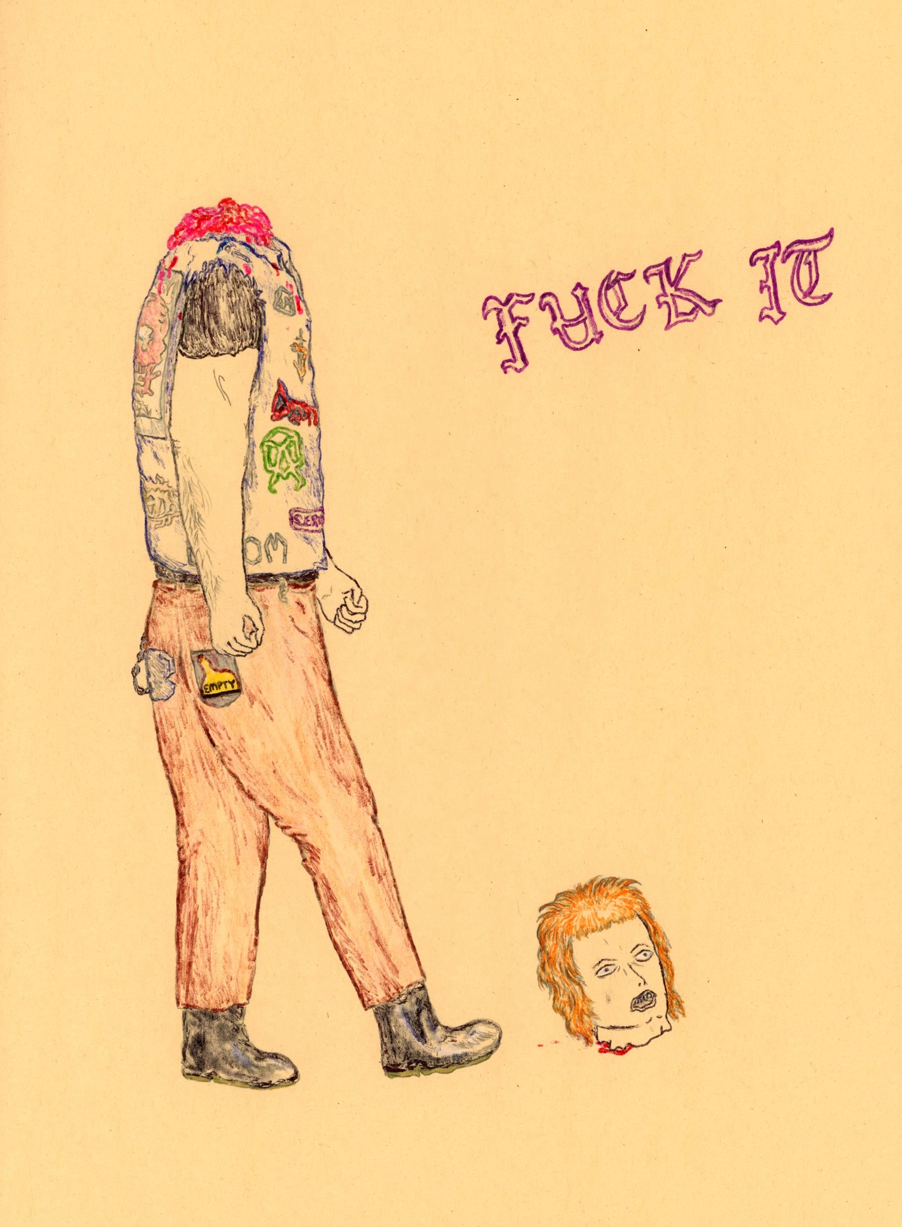 Matt Lock
Very Juvenile, 2025
ink, pencil, marker on Manila paper
12 x 9¼ in.
30 x 23 cm
