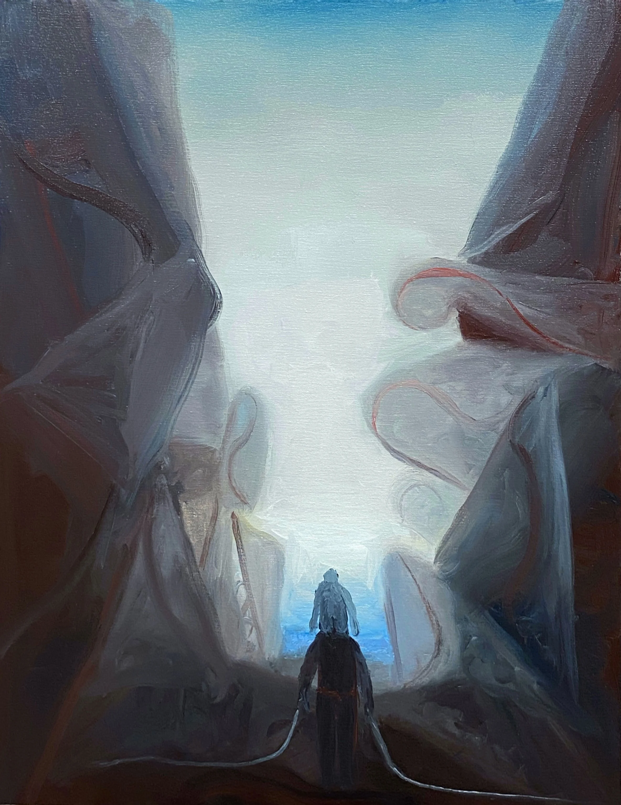 Untitled, 2025  
oil on canvas  
24 x 19 5/8 inches  
61 x 50 cm