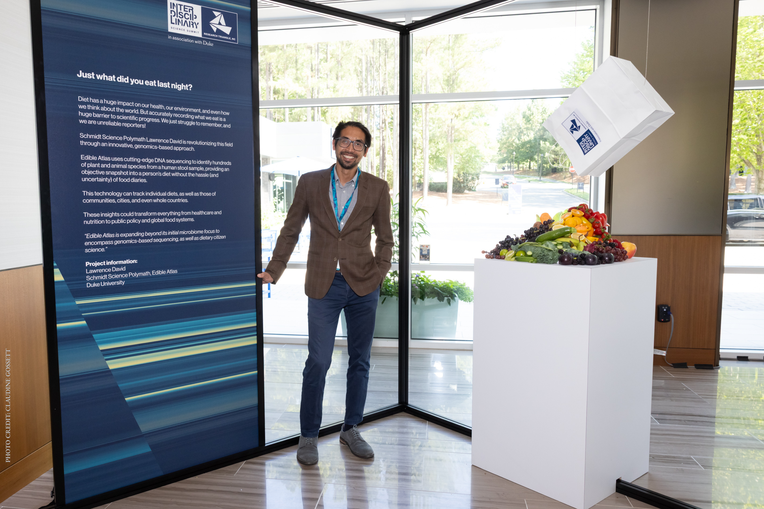 Lawrence at Showcase Stand - credit Claudine Gossett.png