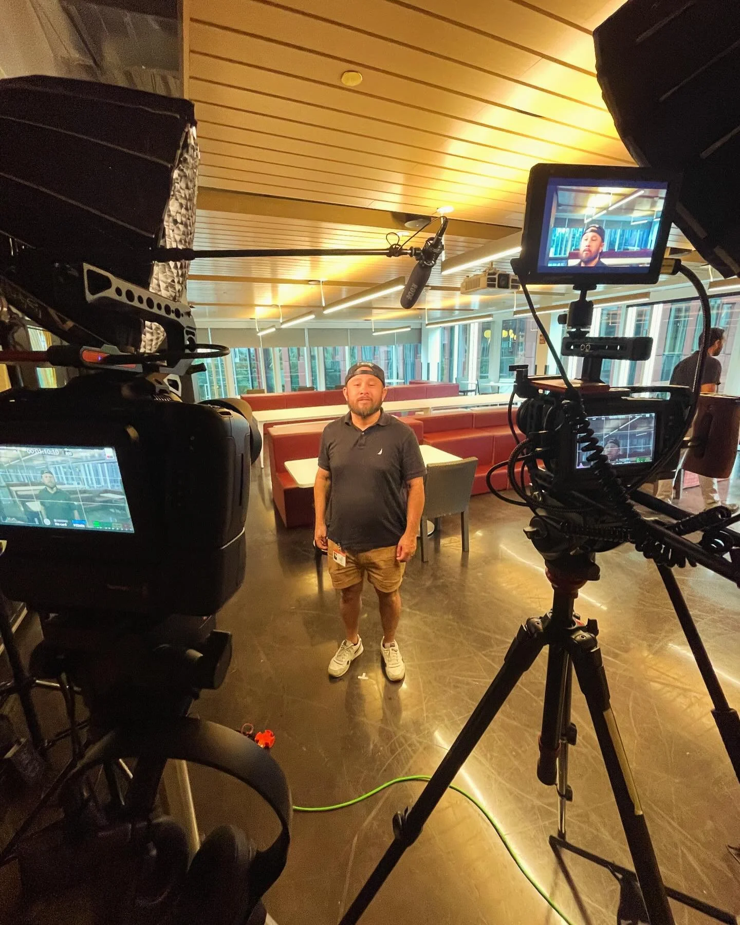 Great 2 day shoot at Amazon with one of the best production guys in the business. Thanks Samuel. #yesandvideo #seattlevideoproductions #seattlevideographer