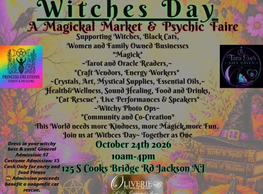 Witches Day: A Magickal Market &amp; Psychic Faire hosted by Katey Kelvis