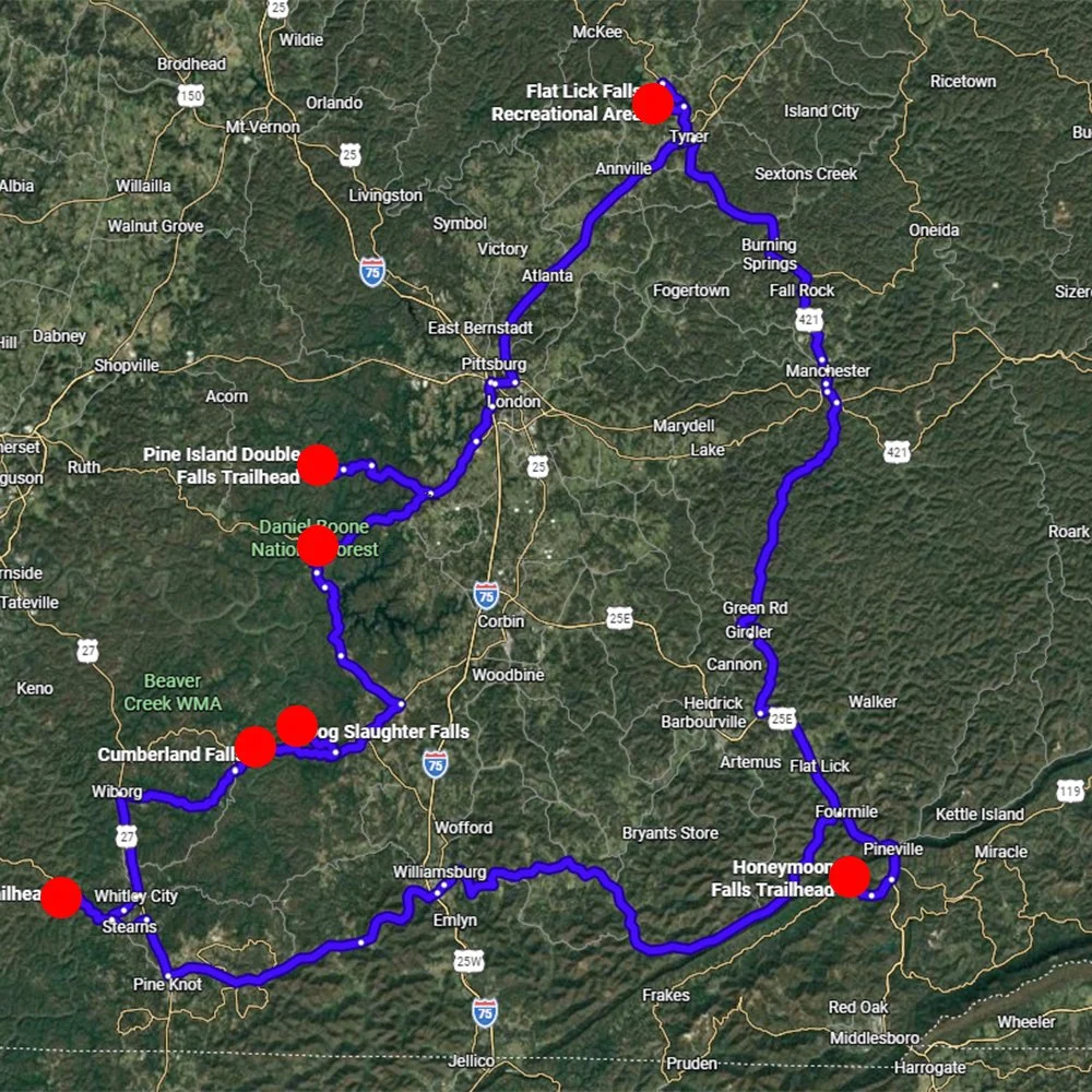 Chasing Falls in the Bluegrass