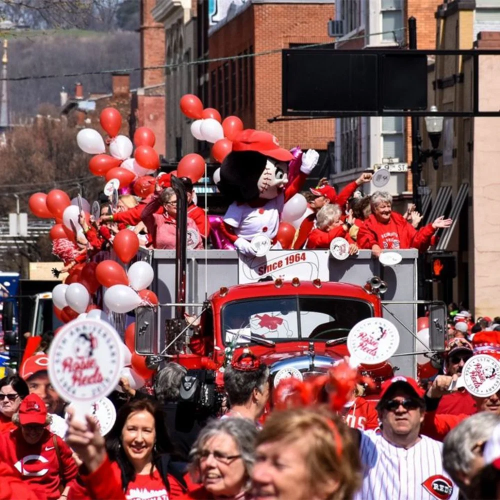 The best way to do Reds Opening Day starts on foot