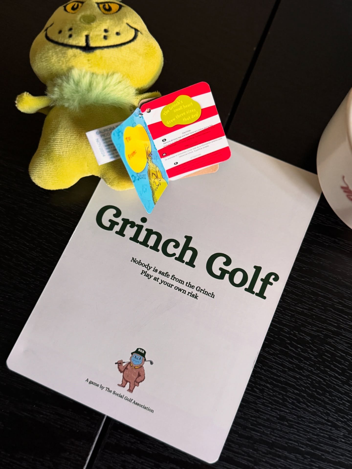 315k views and counting! 

The Grinch video we posted at the beginning of June did numbers. @thehangrygolfer explained how the Grinch is played. 

So we had to give the people what they wanted. The Grinch comes with printed rules so you got them hand
