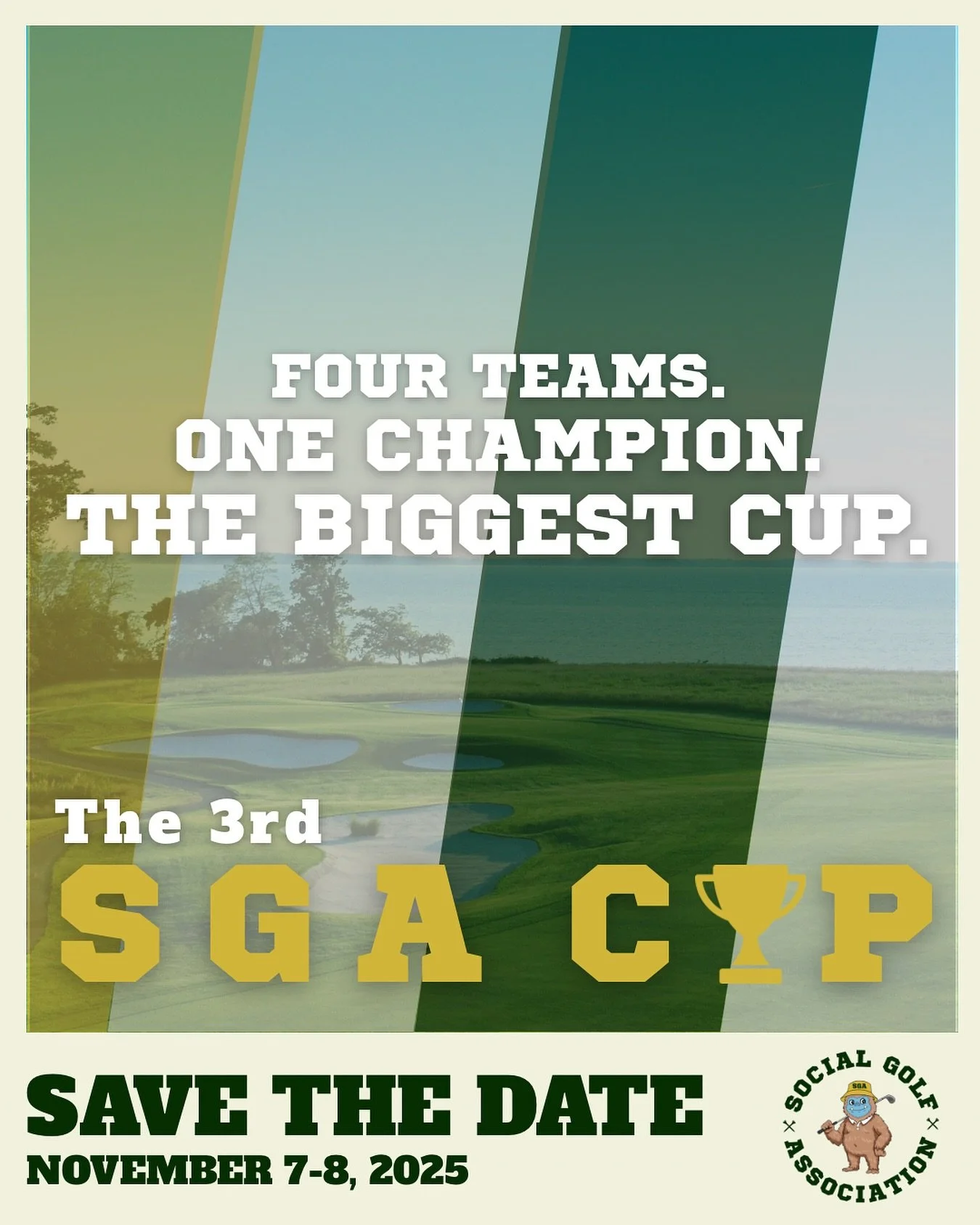 Disappointed in Team USA&rsquo;s loss at the Ryder Cup? Well here&rsquo;s your chance to prove you &ldquo;would&rsquo;ve made that putt.&rdquo; 

The Social Golf Association (SGA) is calling your group into the fight for the SGA Cup &mdash; a Ryder C