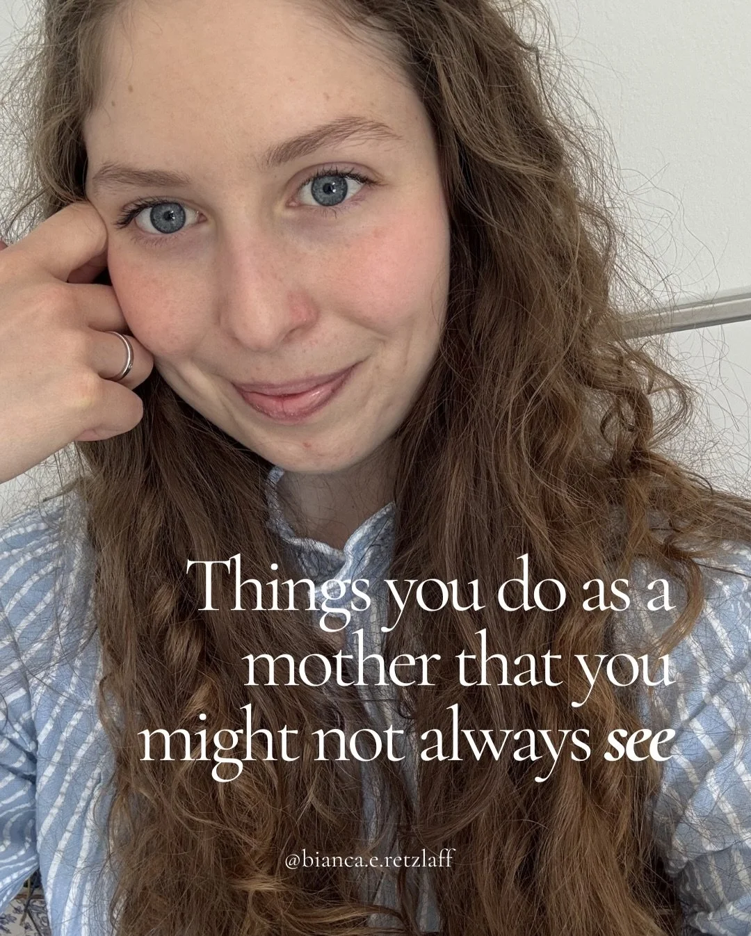 Mothering is built upon invisible things, because motherhood is not as much for the eye as it is for the heart. 

It is the smallest gestures that make the greatest difference in how our children feel, how they perceive life on Earth, in their bodies