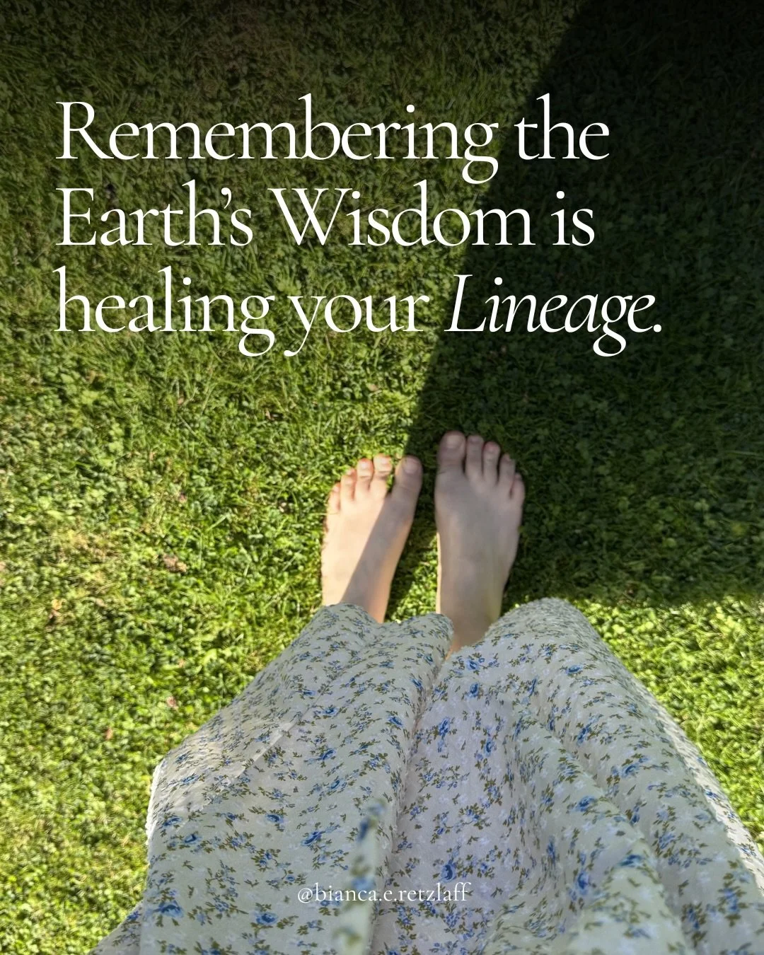 Currently visiting my motherland for the first time with my daughter. 

While I believe you can (and should) connect with our Mother Nature wherever you are, I also know that the land holds memory.

And that memory shapes your lineage, your ancestry,