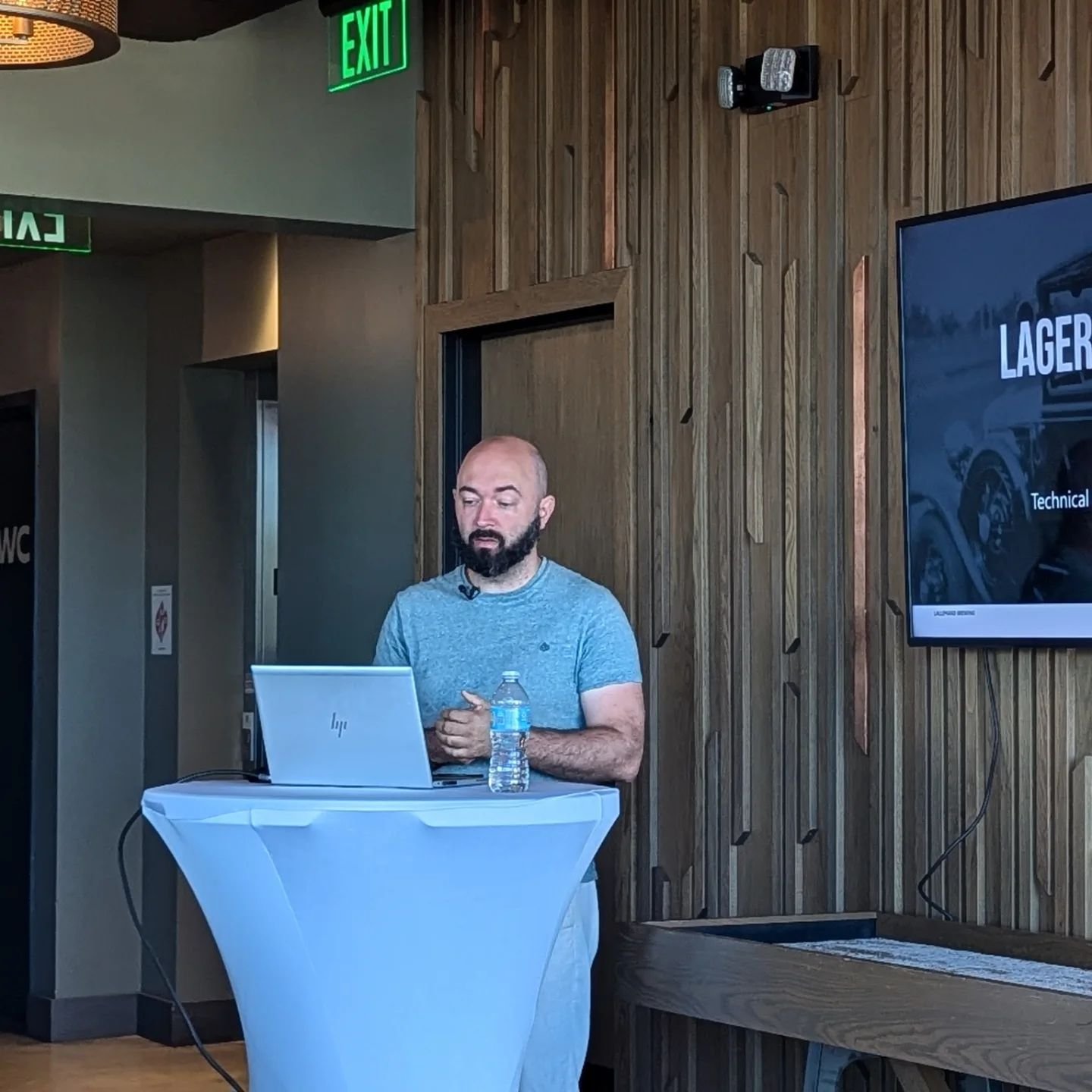 We're talking Lager today!!! Thanks so much to Alex and @lallemandbrewing for presenting for us. And of course thanks to @grandcentralbrewhouse for the beautiful space!

#TBBA #tampabaybrewersalliance #tampabaycraftbeer #lager #craftbeer #TampaBay #G