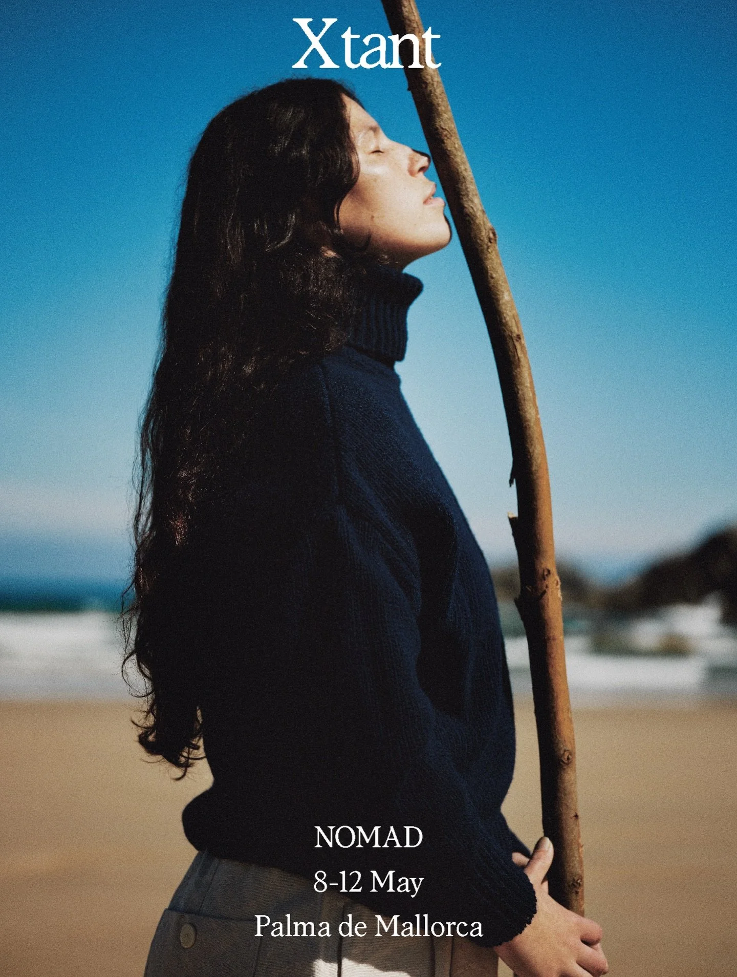 Nomad &middot; 8&ndash;12 May &middot; XTANT

Very happy and grateful to have been invited to take part in the upcoming edition of @_xtant_ in Palma de Mallorca.
From May 8 to 12, I will be sharing a selection of textile pieces, mainly focused on my 