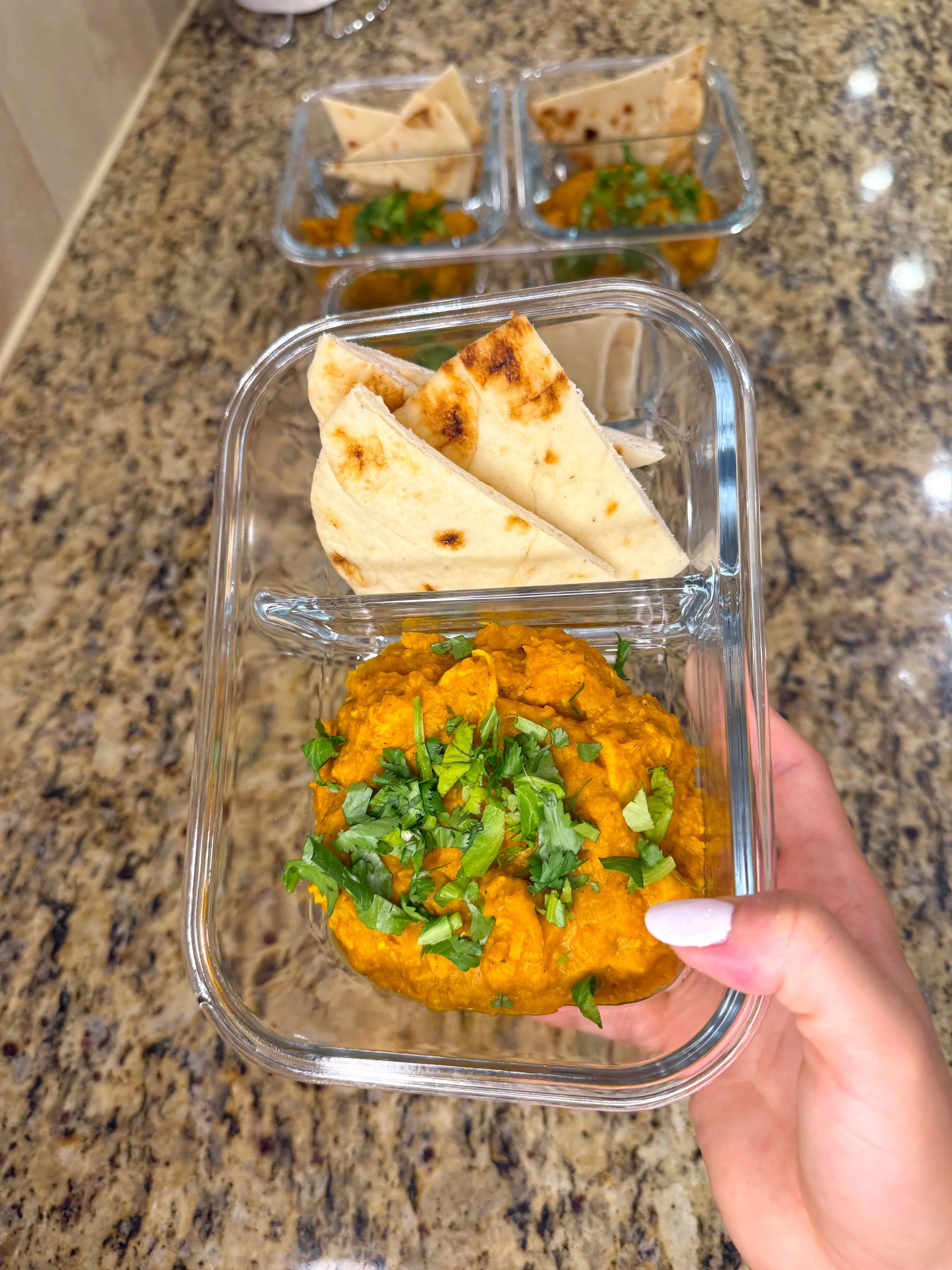 Crock Pot Butter Chicken and Lentils