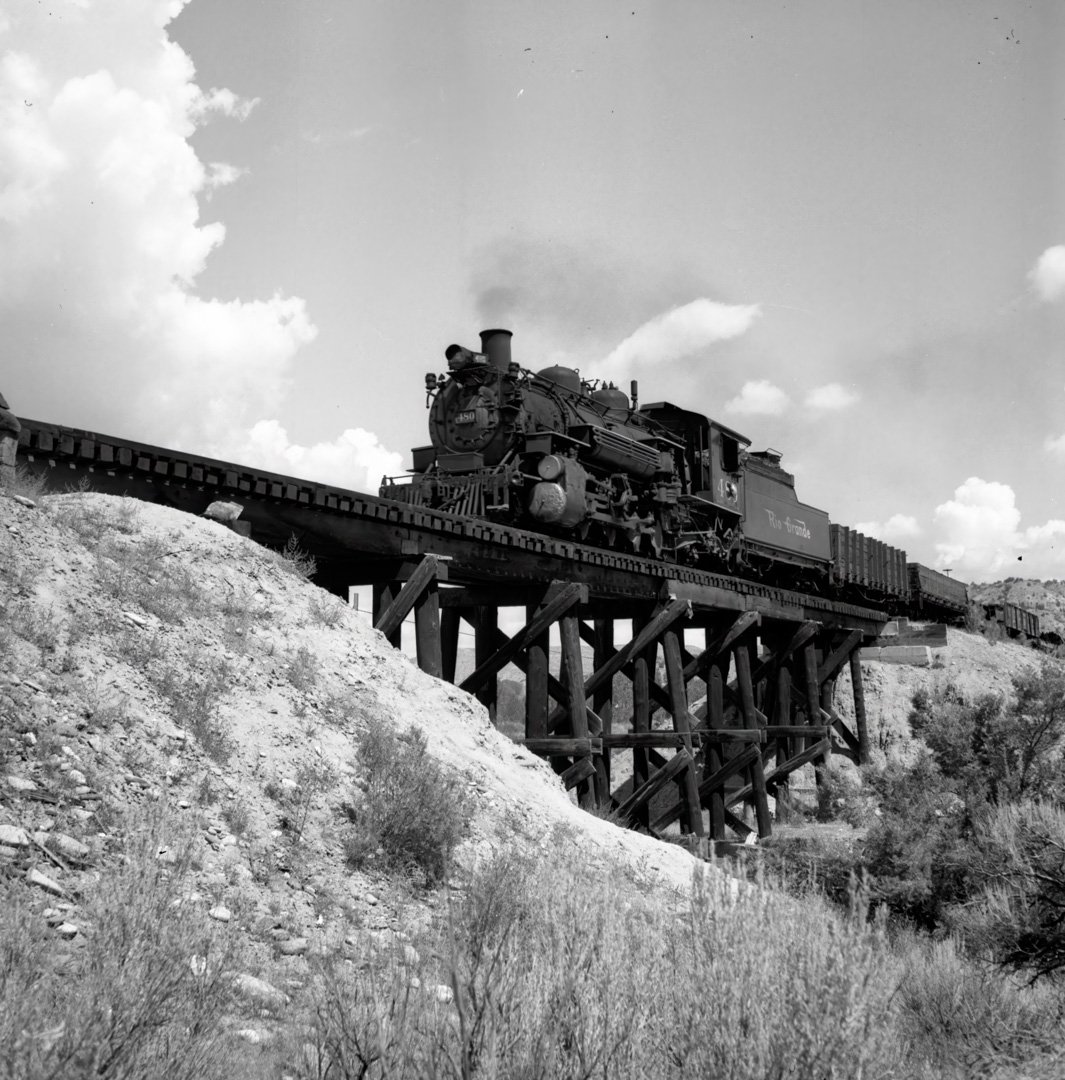 Engine 480 - September 1960 - Farmington Branch