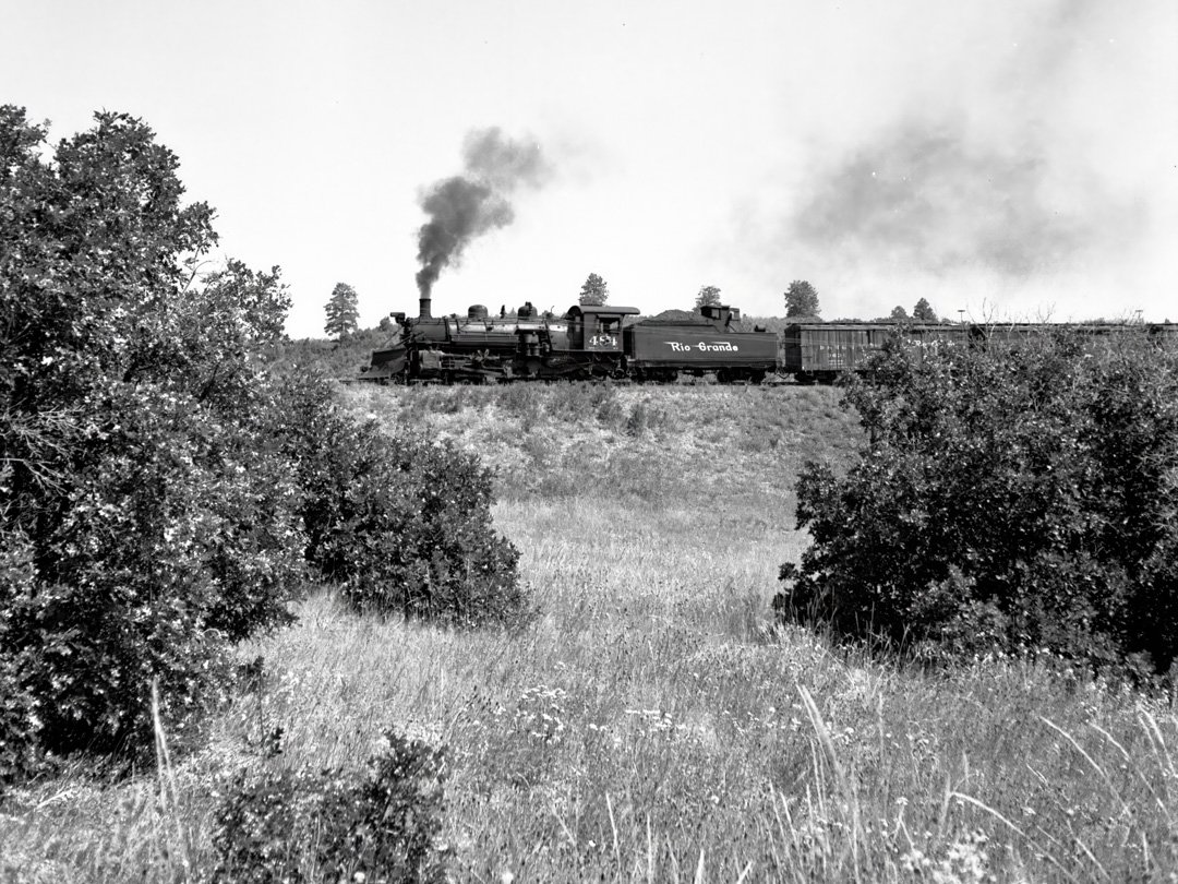 Engine 484 - Farmington Branch - September 1960