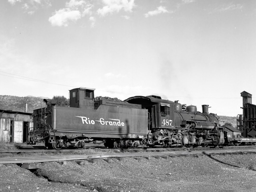 Engine 487 - Chama - September 1960
