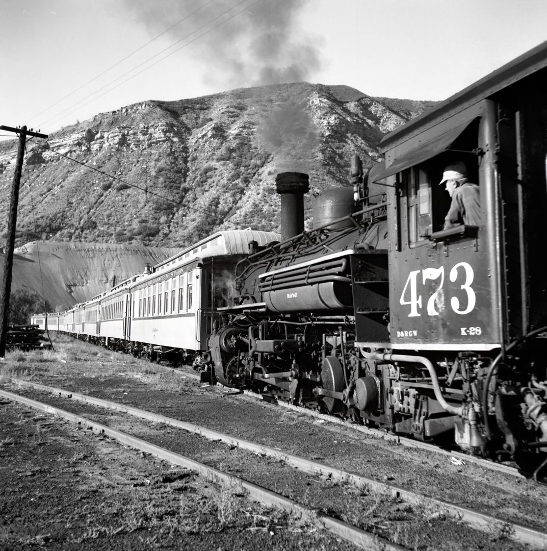 Engine 473 - September 1960 - Durango