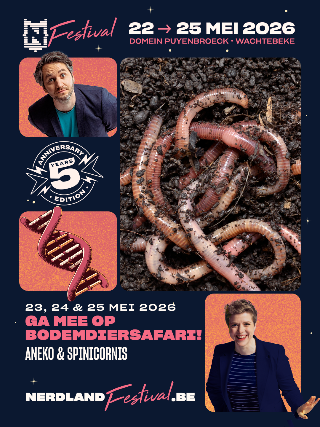 Nerdland Festival Bodemdiersafari