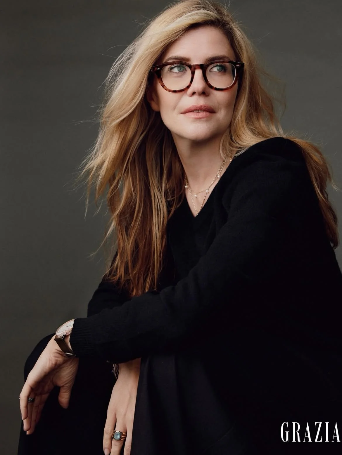The aptly named Emma Barnett - broadcaster extraordinaire, shot for Grazia with a dream team 🖤 .jpg