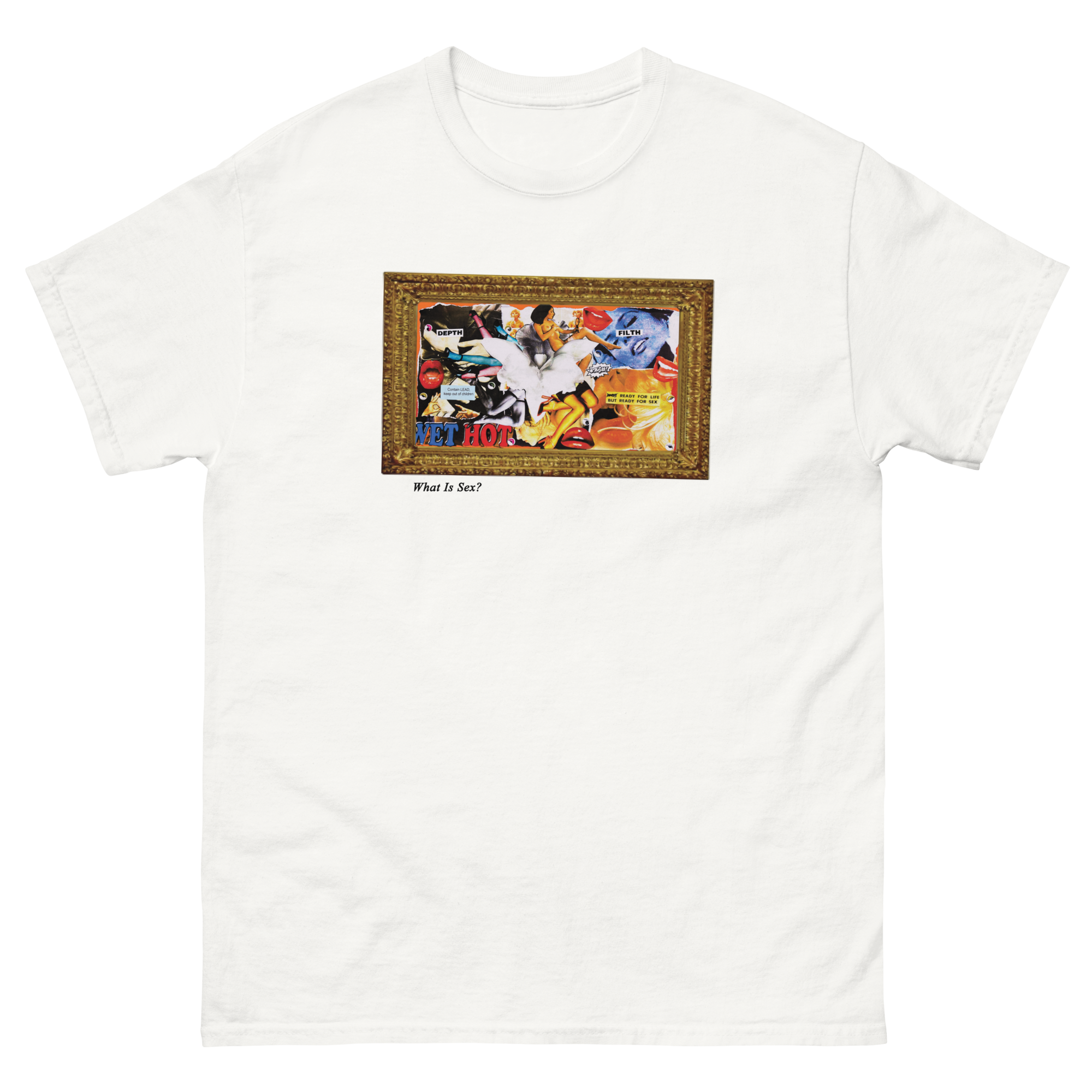 What Is Sex? x Small Dweeb  • Collage Tee