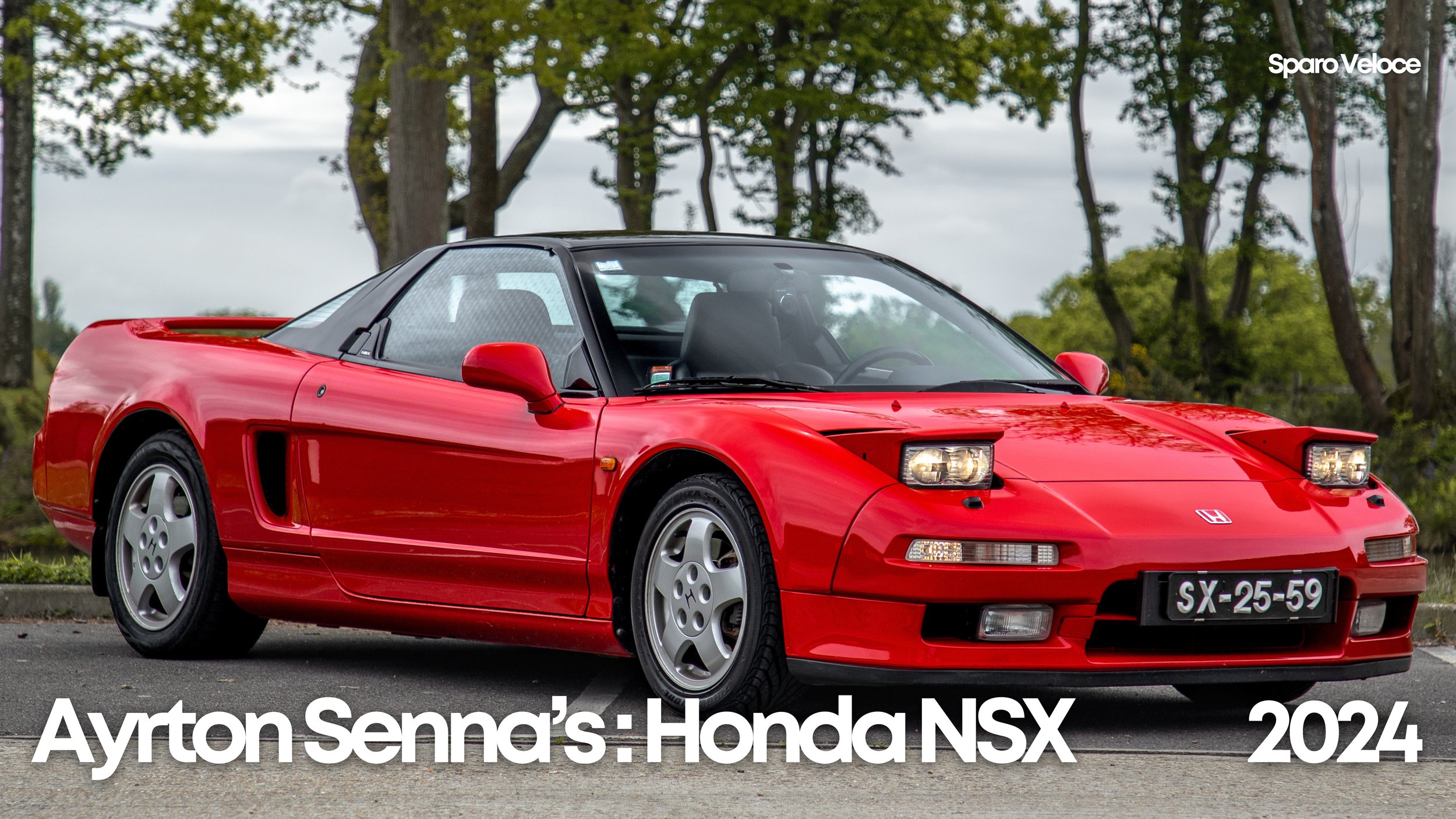 Ayrton Senna's Honda NSX