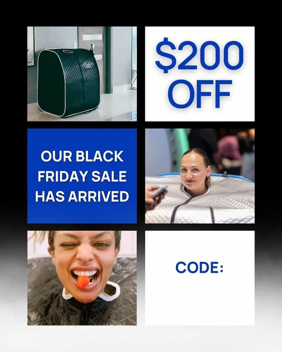 Relax Saunas black friday sale 2025