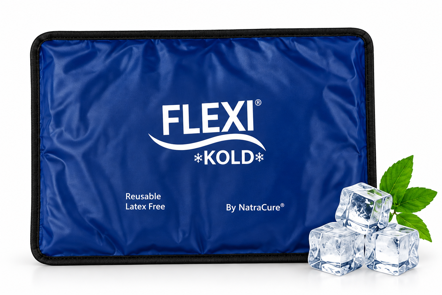 FlexiKold reusable gel ice pack for at-home cold therapy and post-activity recovery.