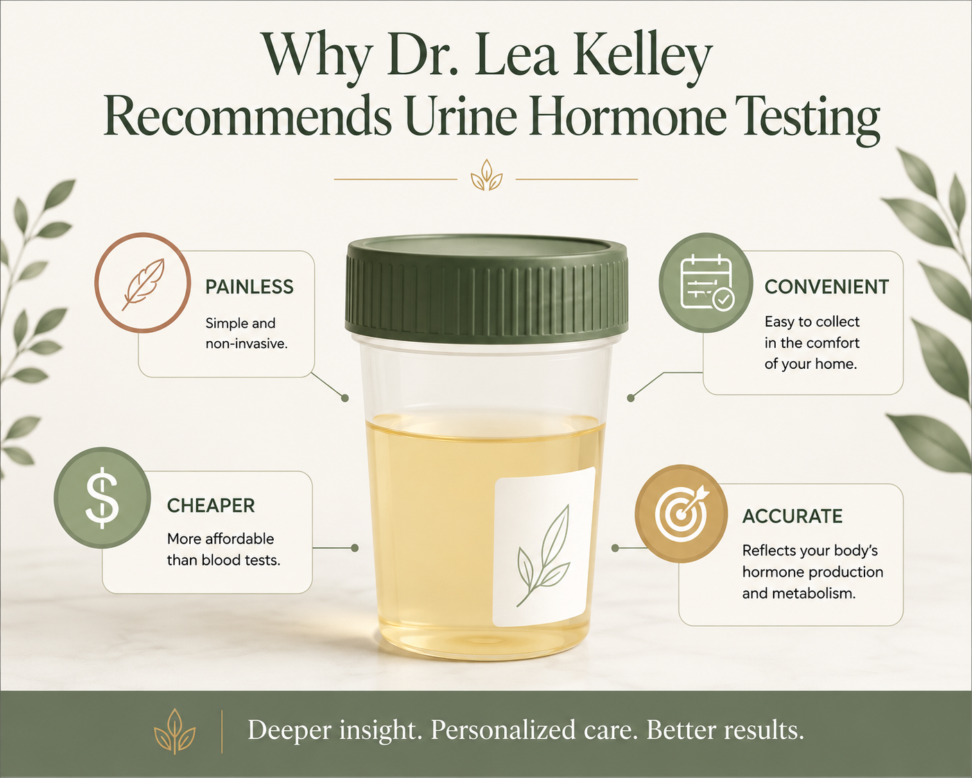 Why Dr. Lea Kelley recommends urine hormone testing