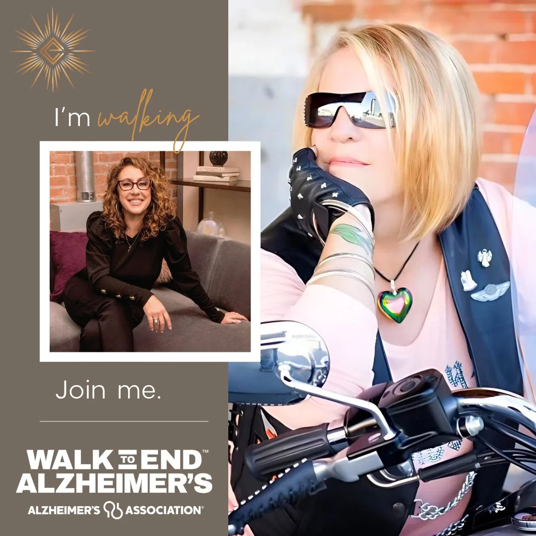 Design is about crafting spaces that hold life&rsquo;s most meaningful moments &mdash; and about honoring memories. 💜⁠
⁠
I&rsquo;m walking in honor of my mom and gramma, two incredible women who shaped my life&mdash;and the lives of many others&mdas