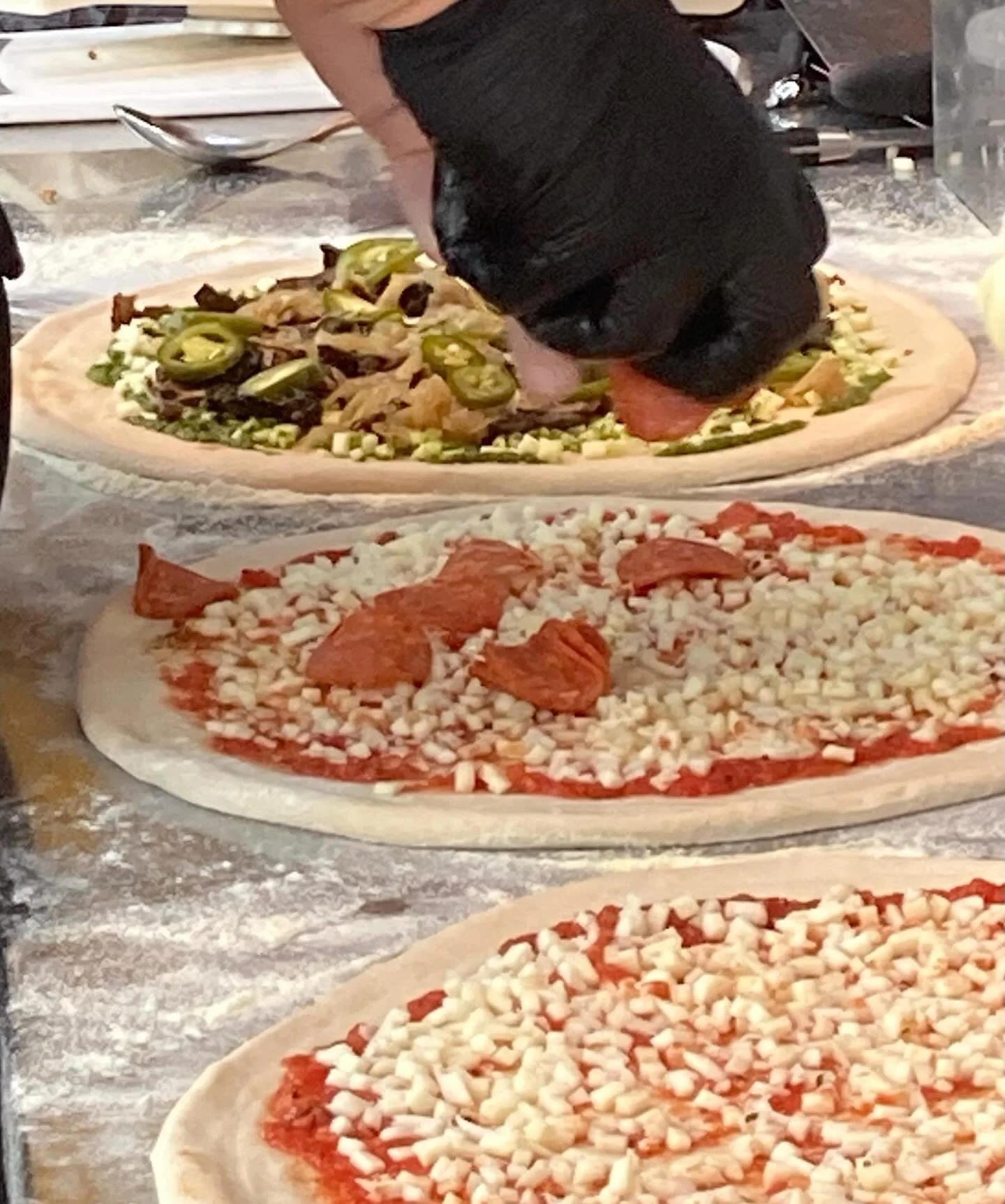 Let the pepperoni cups fall where they may&hellip;come out and have a pepperoni pizza and a beer on this hot day.