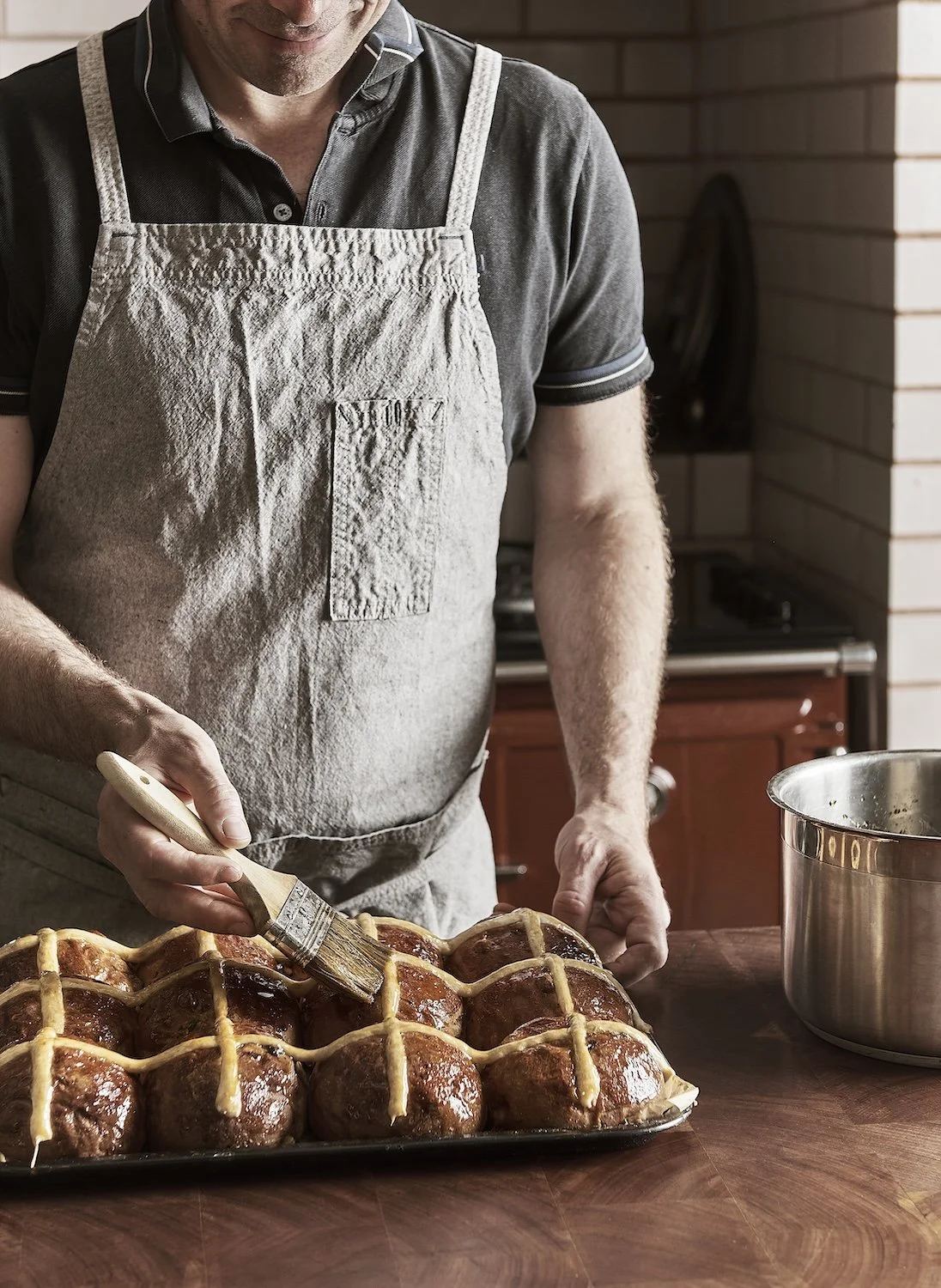 Hot Cross Bun Baking Class