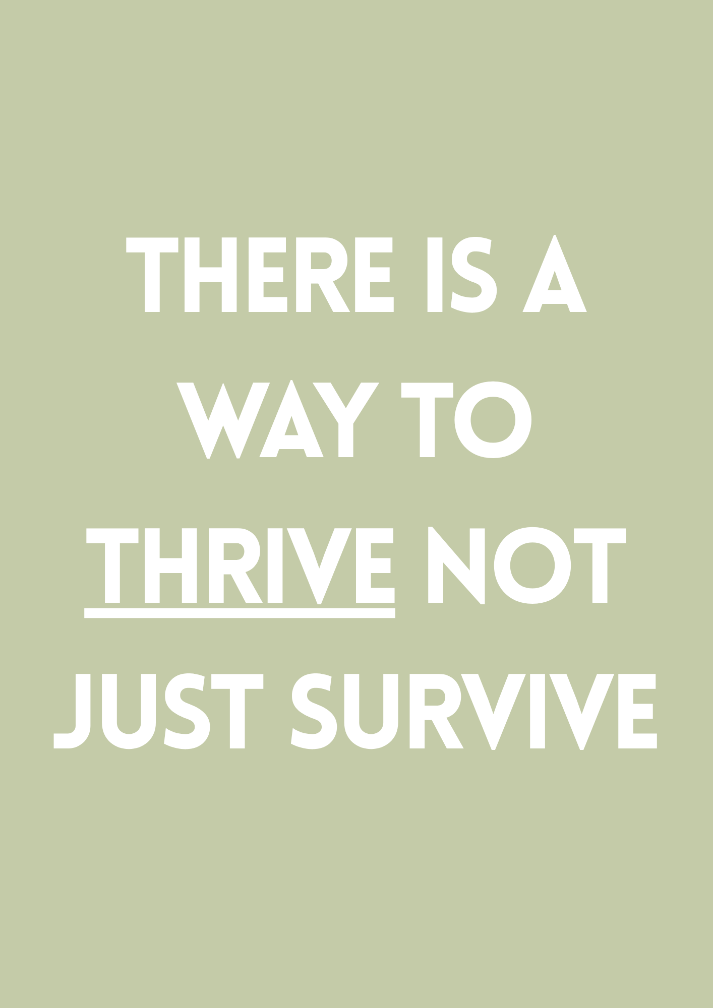 There is a way to thrive not just survive at core dietetics