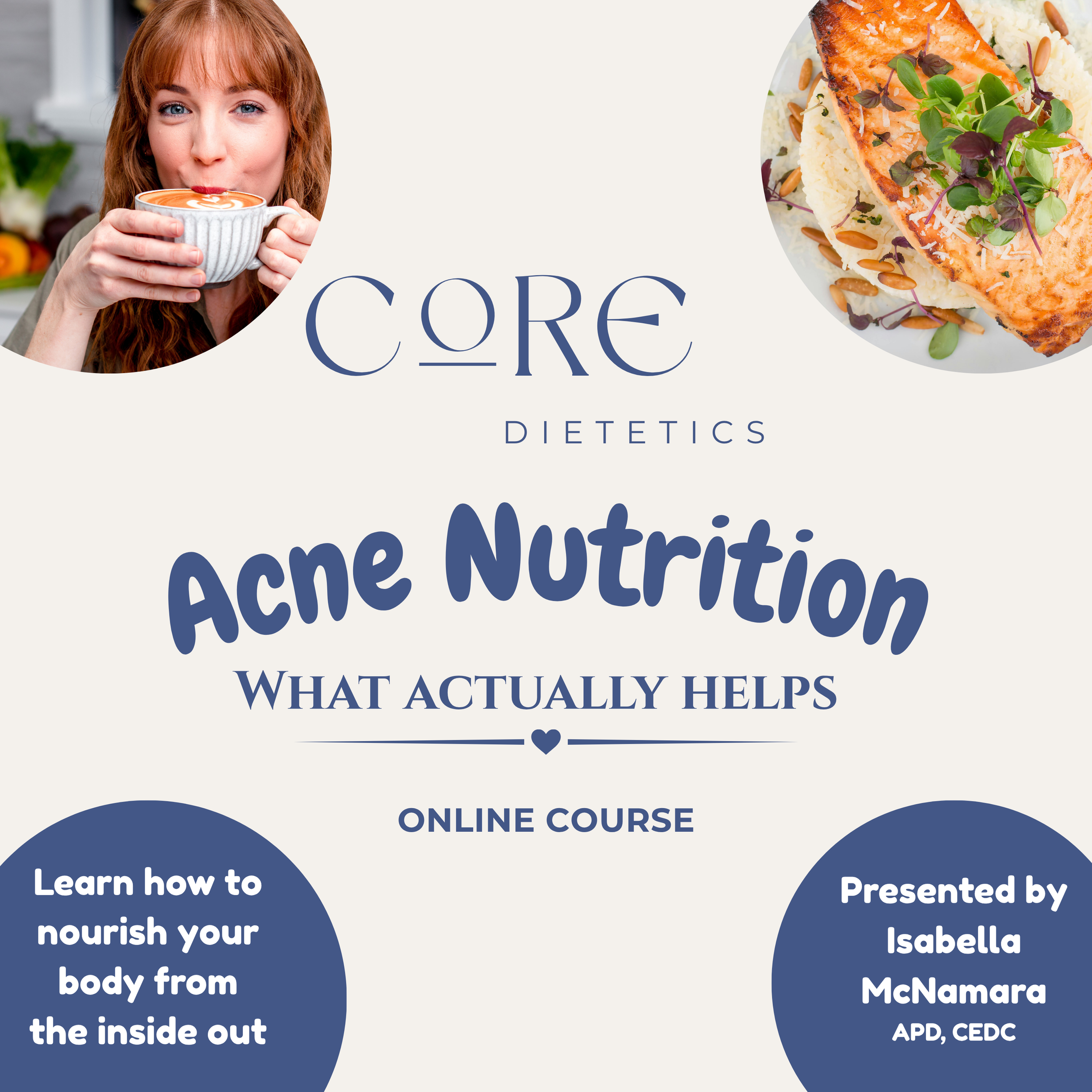 Acne Nutrition Online Course