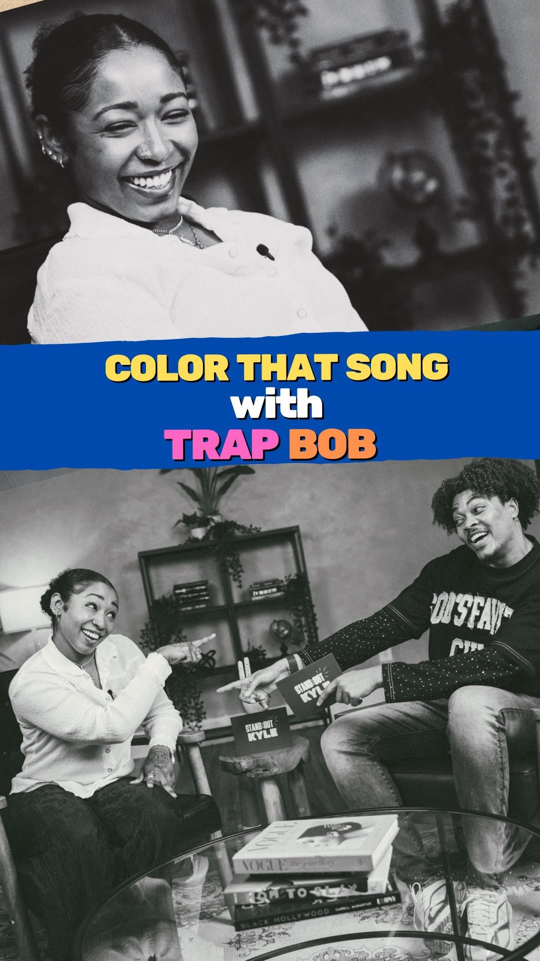 Color That Song with artist @trapxbob 🎨🎵
We had #TrapBob tap into her creative genius to paint these hits with a COLOR! Plus she’s had a special message for one of her favorites @laflare1017 that we hope he hears!!🤞🏾
(Full game / intervie