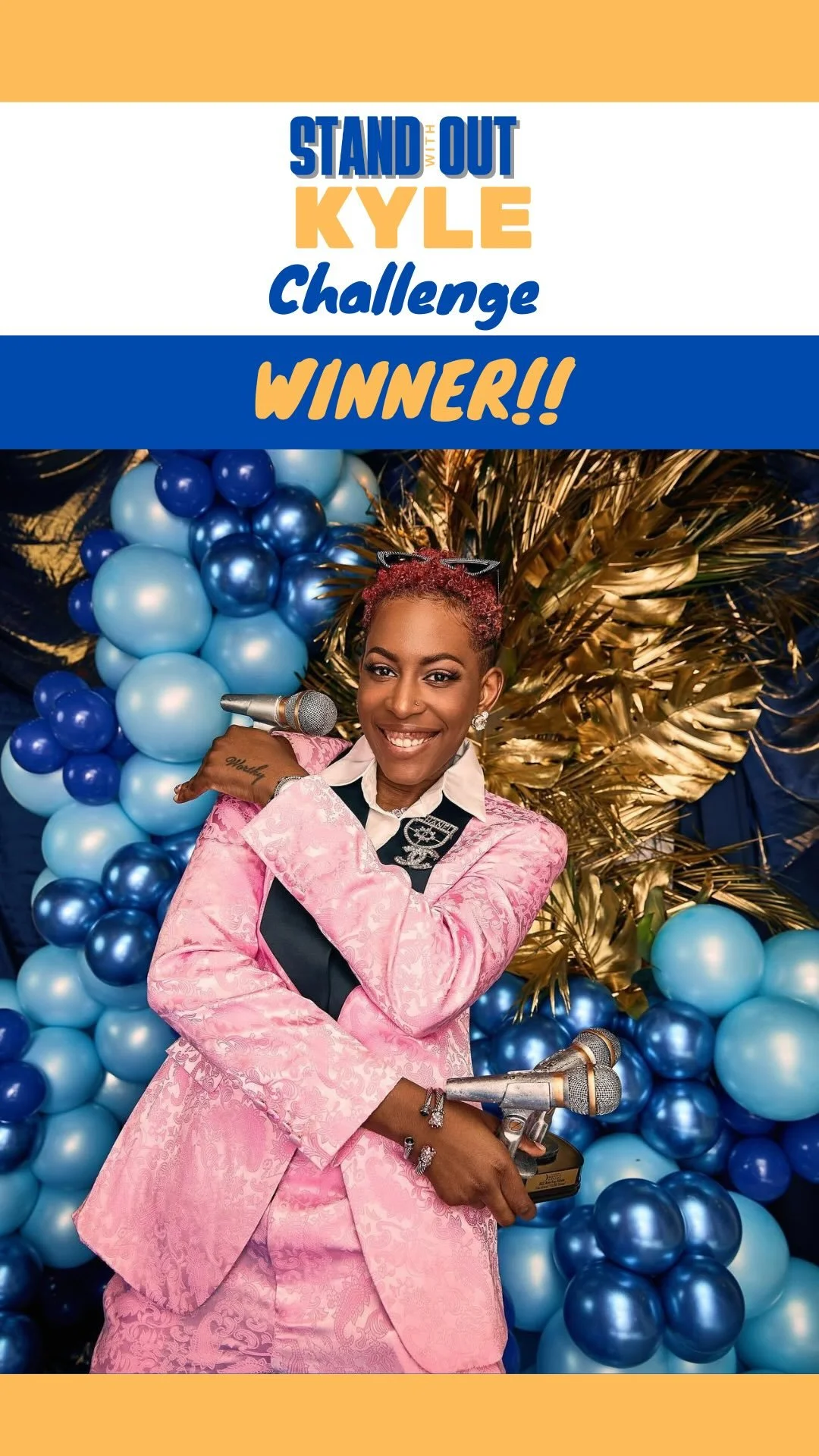 π Big congrats to @iampinkmoni, our official #SOWKChallenge WINNER! β¨
She’s taking home a $200 @dtlrofficial gift card AND will be joining @kyleonthemic LIVE this Saturday on @dtlrradio to share how she truly STANDs OUT! ποΈπ₯
