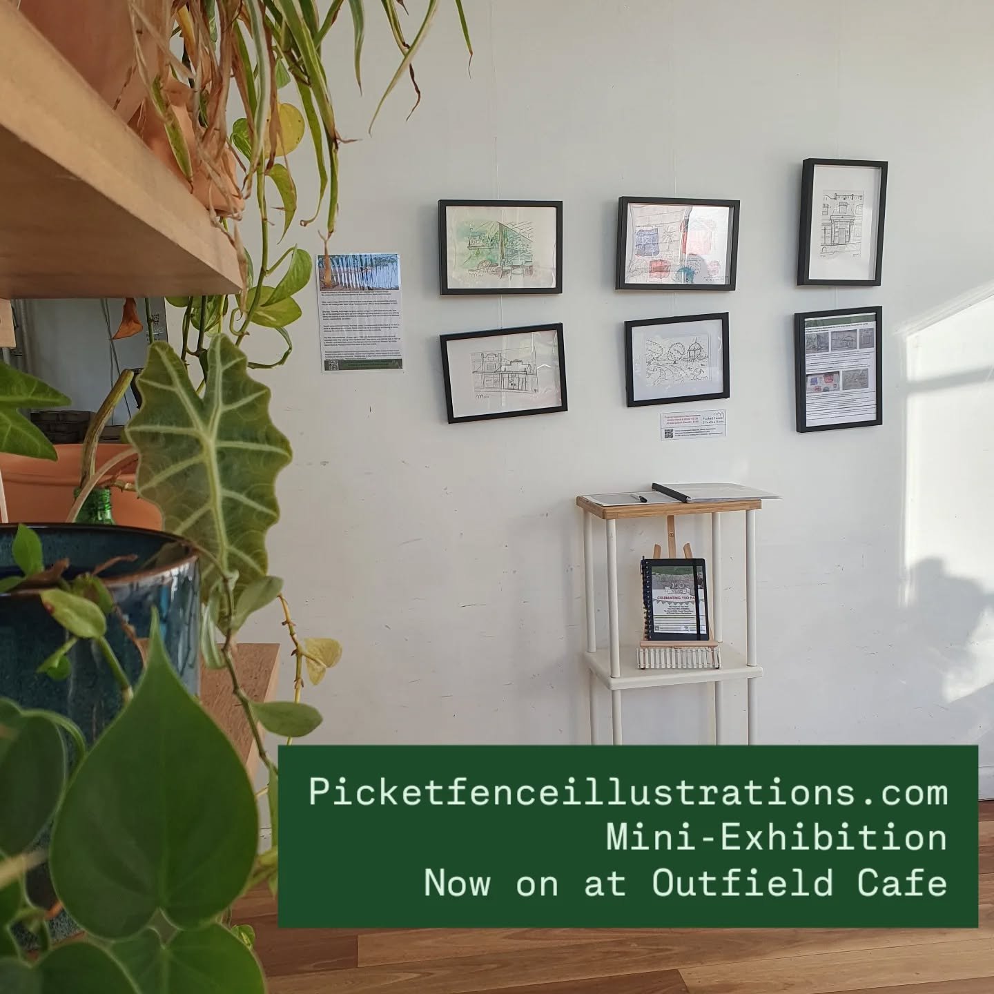 ✨️ There is something magical about Sunday mornings ✨️ 
@picket_fence_illustrations 

☀️ The sun is shining ☀️ 

☕️ The coffee tastes better @outfieldcafe ☕️ 

🏃&zwj;♂️ Starting the day with @yeo_park_run_club 🏃&zwj;♀️ 

🎨 @picket_fence_illustrati
