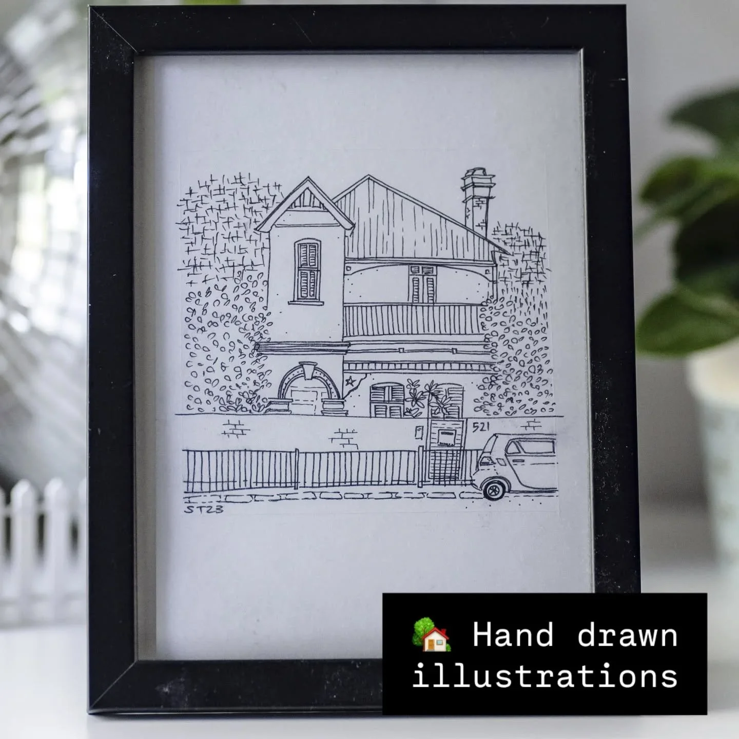 Head to my website to place your order 🏡✨️ Picketfenceillustrations.com